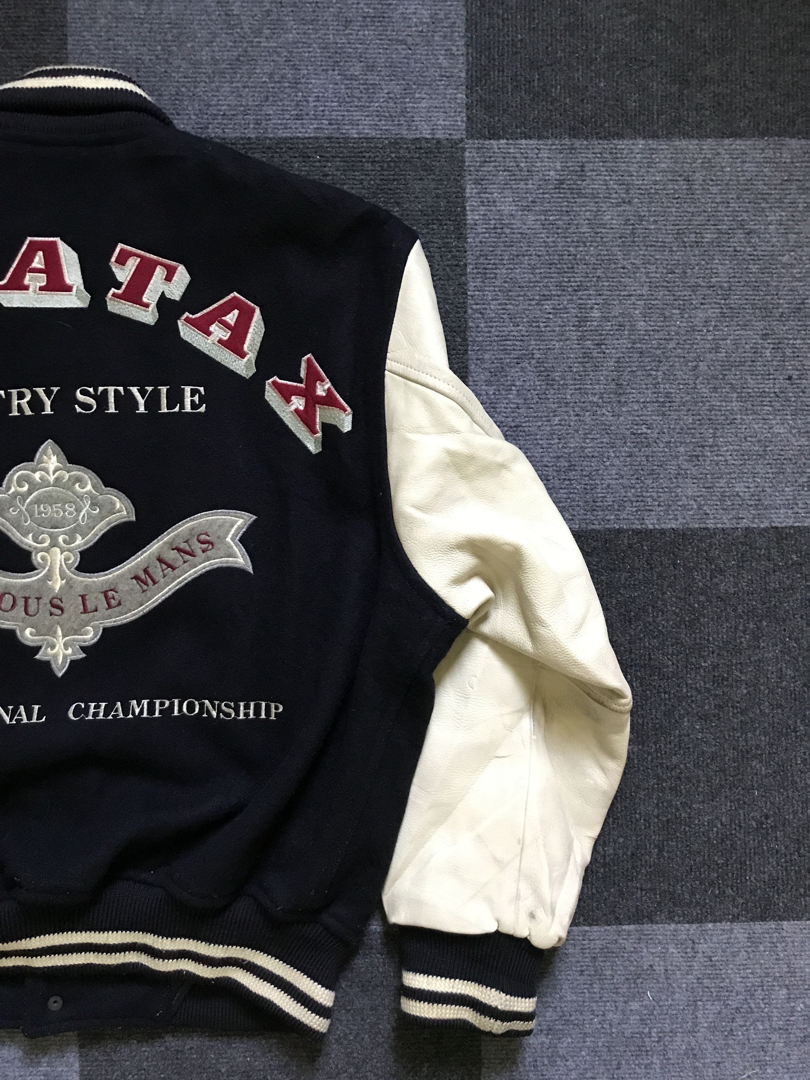 Japanese Brand JW10 Vintage ARBATAX 3D Embroidery Varsity Jacket Size US M / EU 48-50 / 2 - 9 Thumbnail