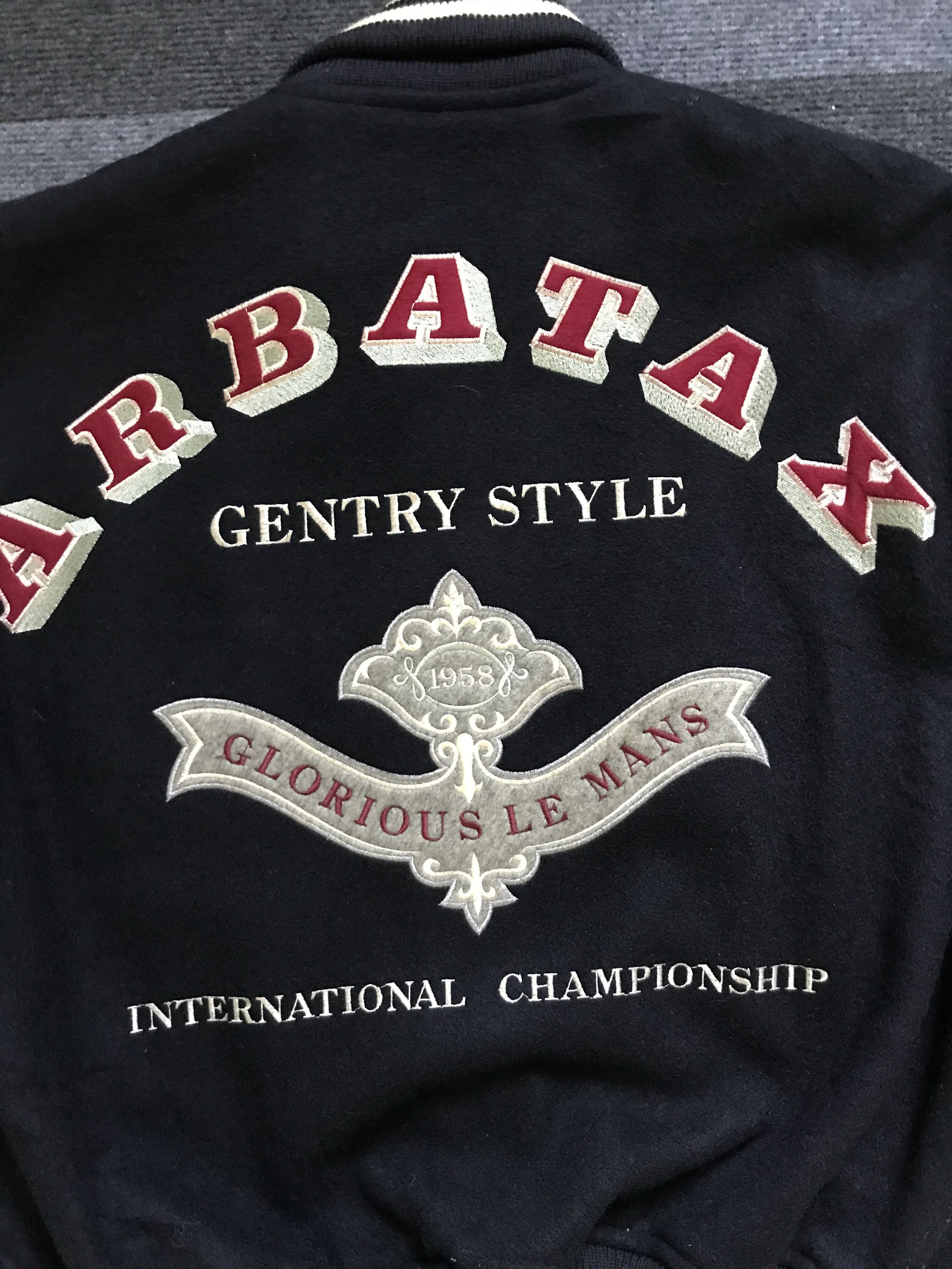 Japanese Brand JW10 Vintage ARBATAX 3D Embroidery Varsity Jacket Size US M / EU 48-50 / 2 - 12 Thumbnail