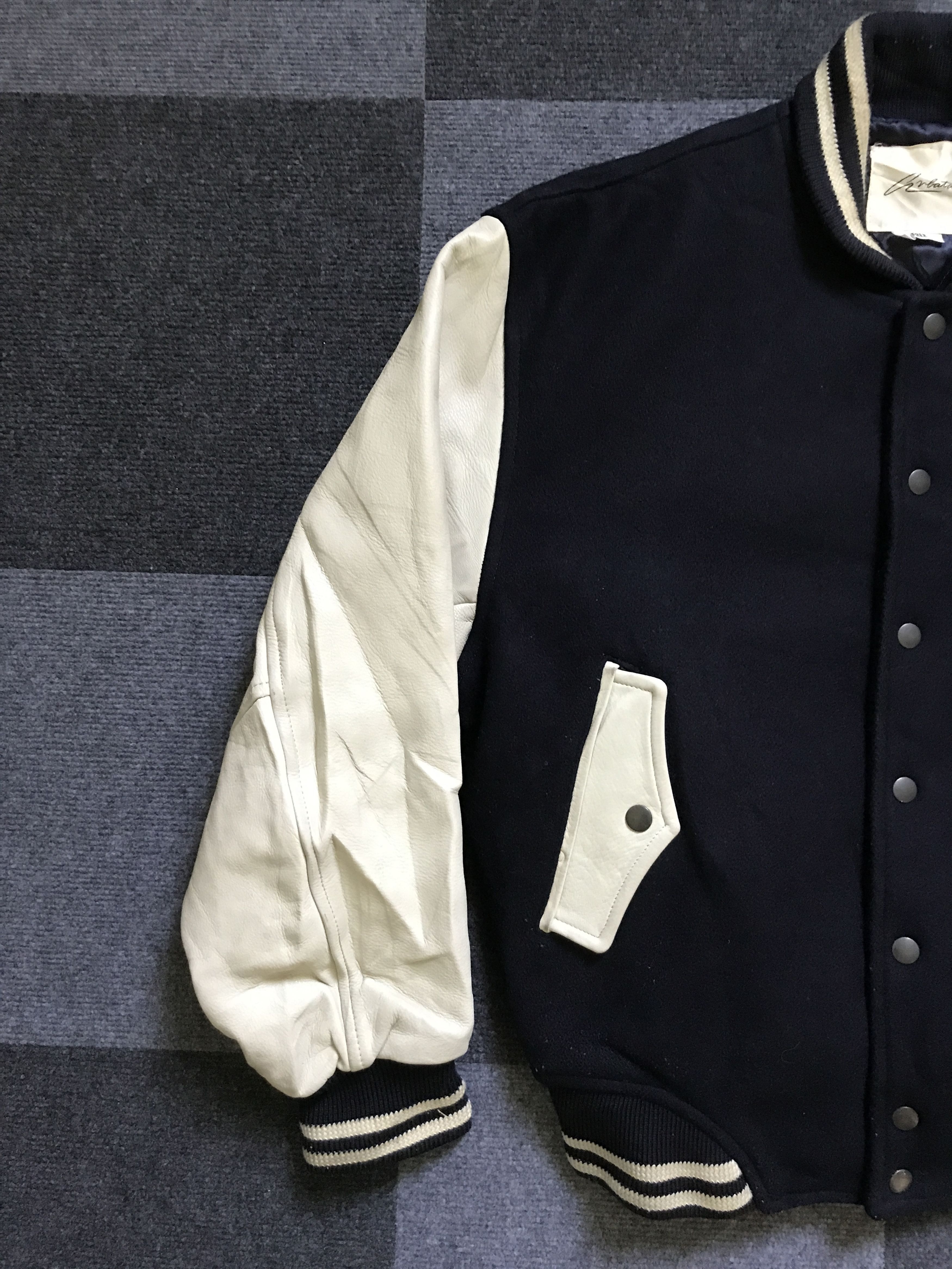 Japanese Brand JW10 Vintage ARBATAX 3D Embroidery Varsity Jacket Size US M / EU 48-50 / 2 - 6 Thumbnail