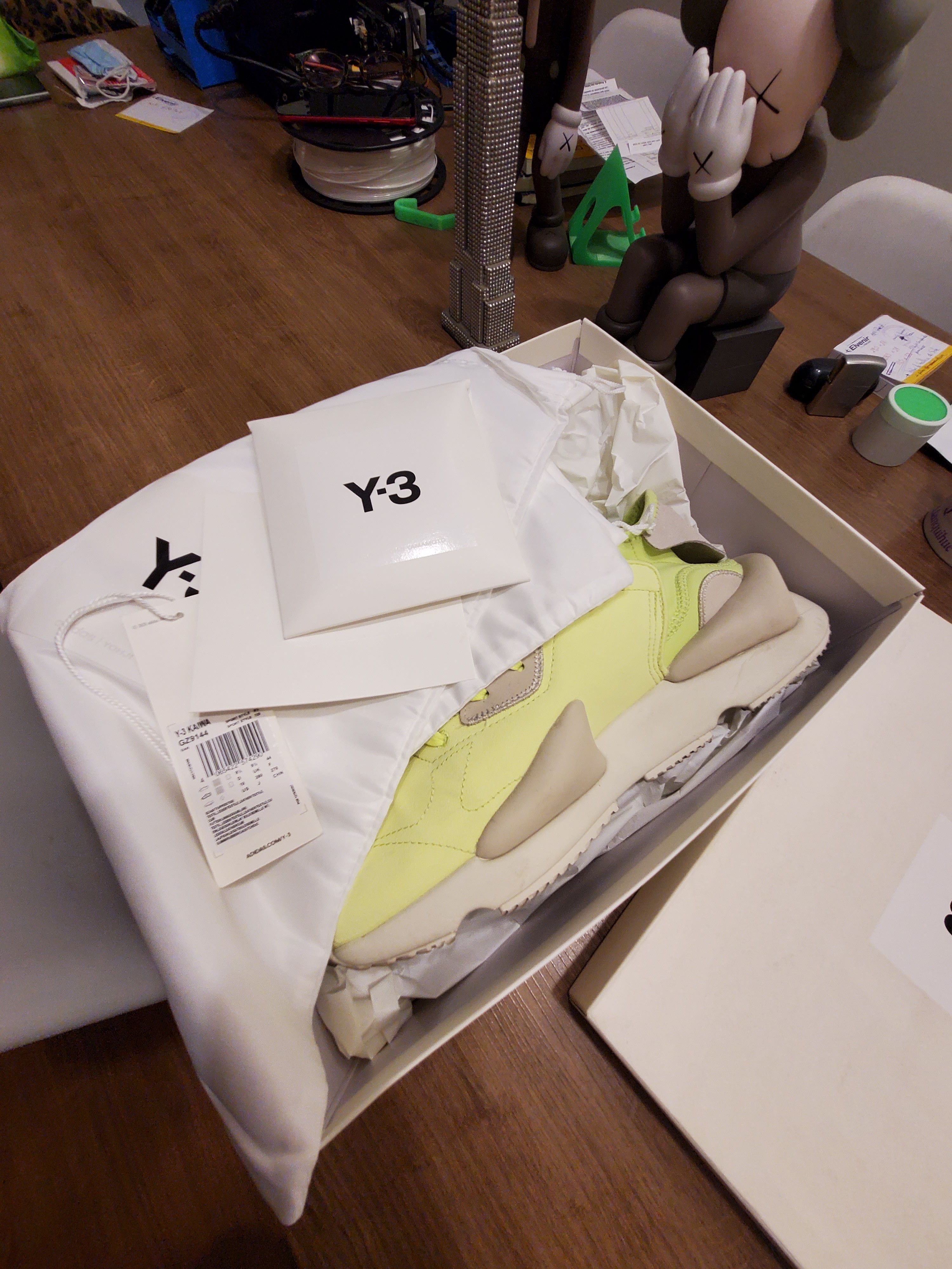 Y-3 Y-3 Kaiwa Sneakers Size US 10 / EU 43 - 8 Thumbnail