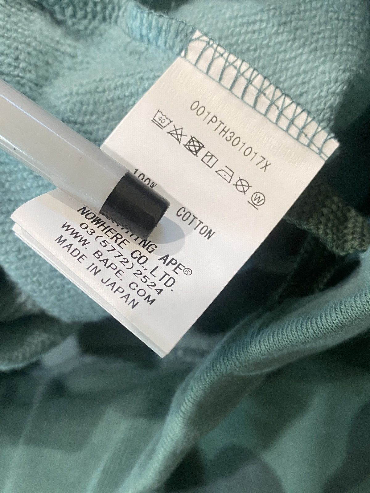 Bape Color Camo Sweat Pants Size US 29 - 6 Thumbnail