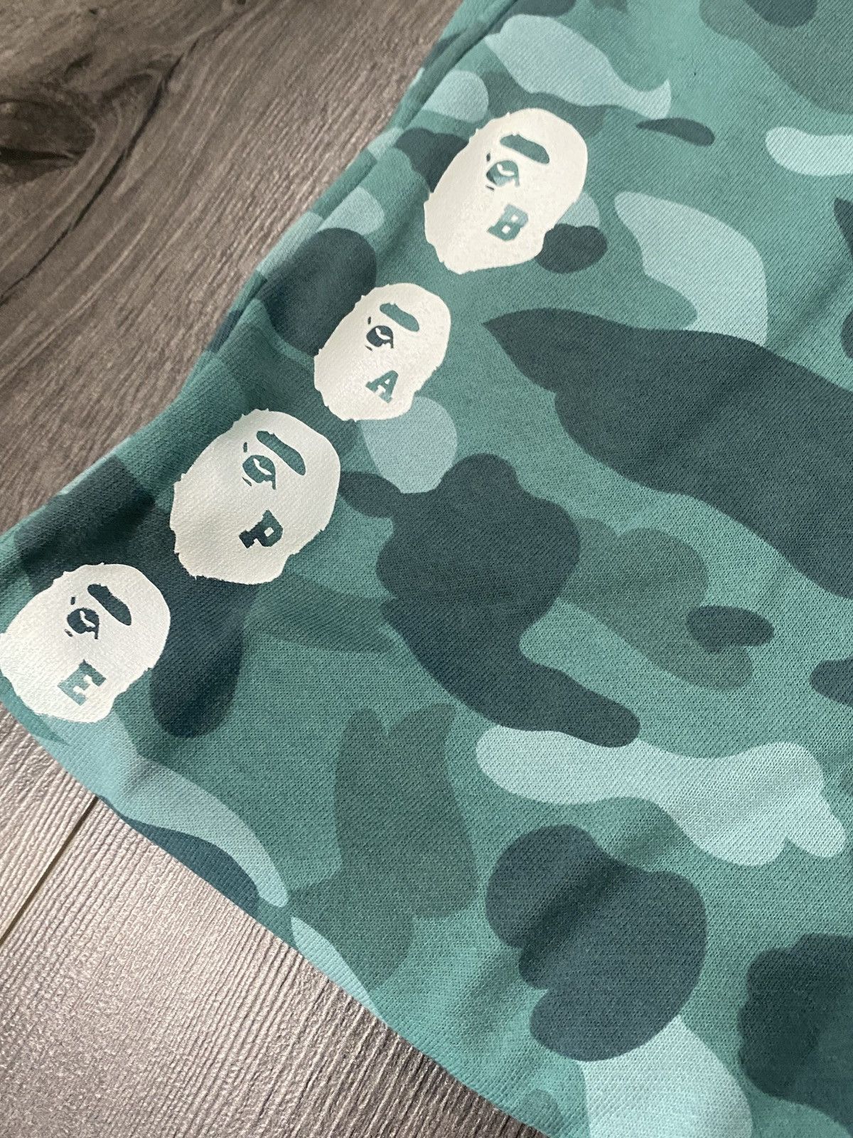 Bape Color Camo Sweat Pants Size US 29 - 3 Thumbnail