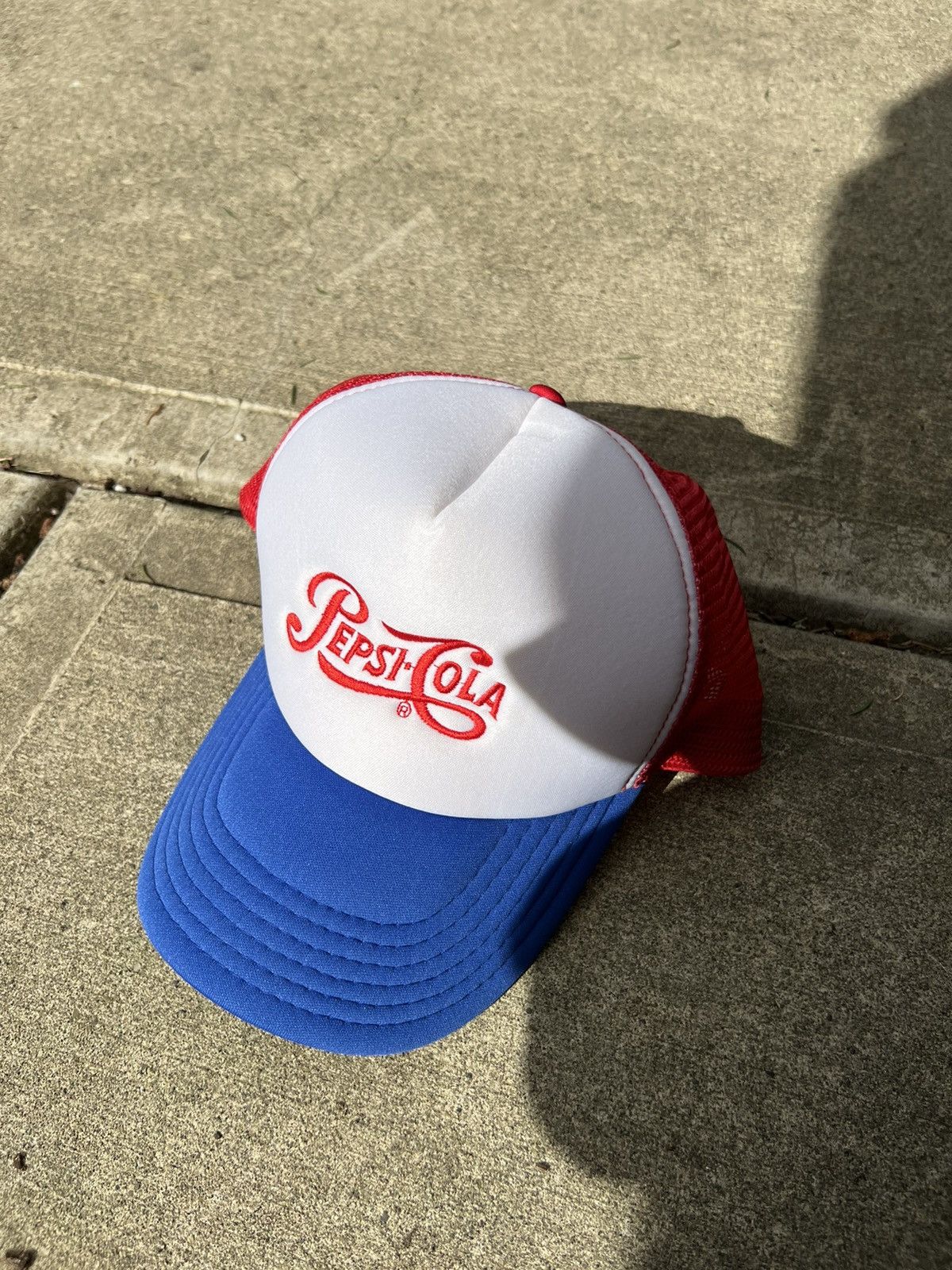 Vintage Vintage 90s Pepsi-Cola Trucker Hat Size ONE SIZE - 4 Thumbnail