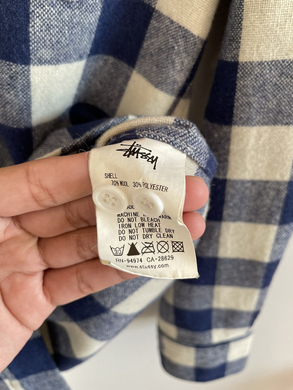 Stussy Stussy x NEXUSVII Wool Flannel F/W13 Size US S / EU 44-46 / 1 - 5 Thumbnail