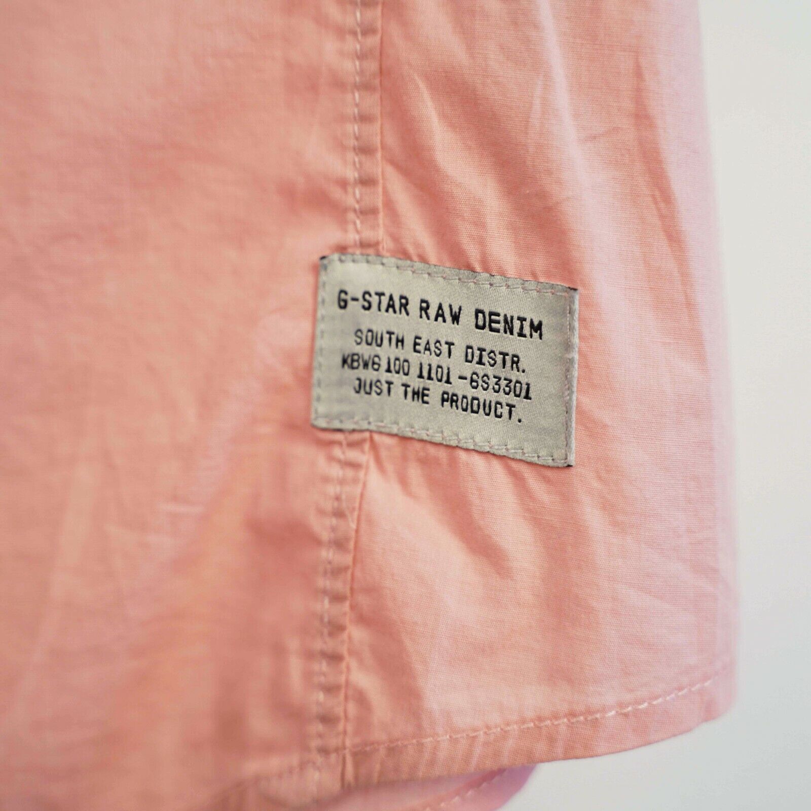 G-Star Tailored Office Dress Shirt Faded pink Work Casual Size L / US 10 / IT 46 - 5 Thumbnail