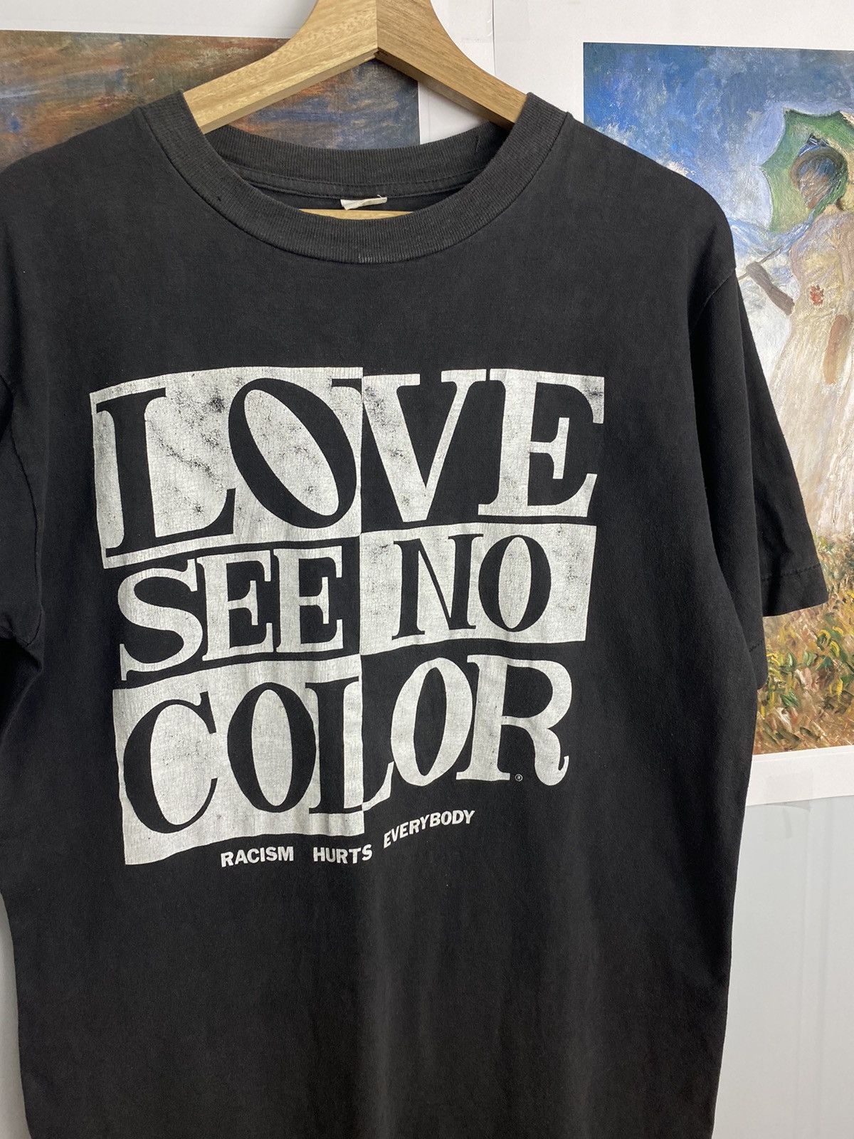【専用】90’s Hanes “LOVE SEE NO COLOR” Tee Unified Goods