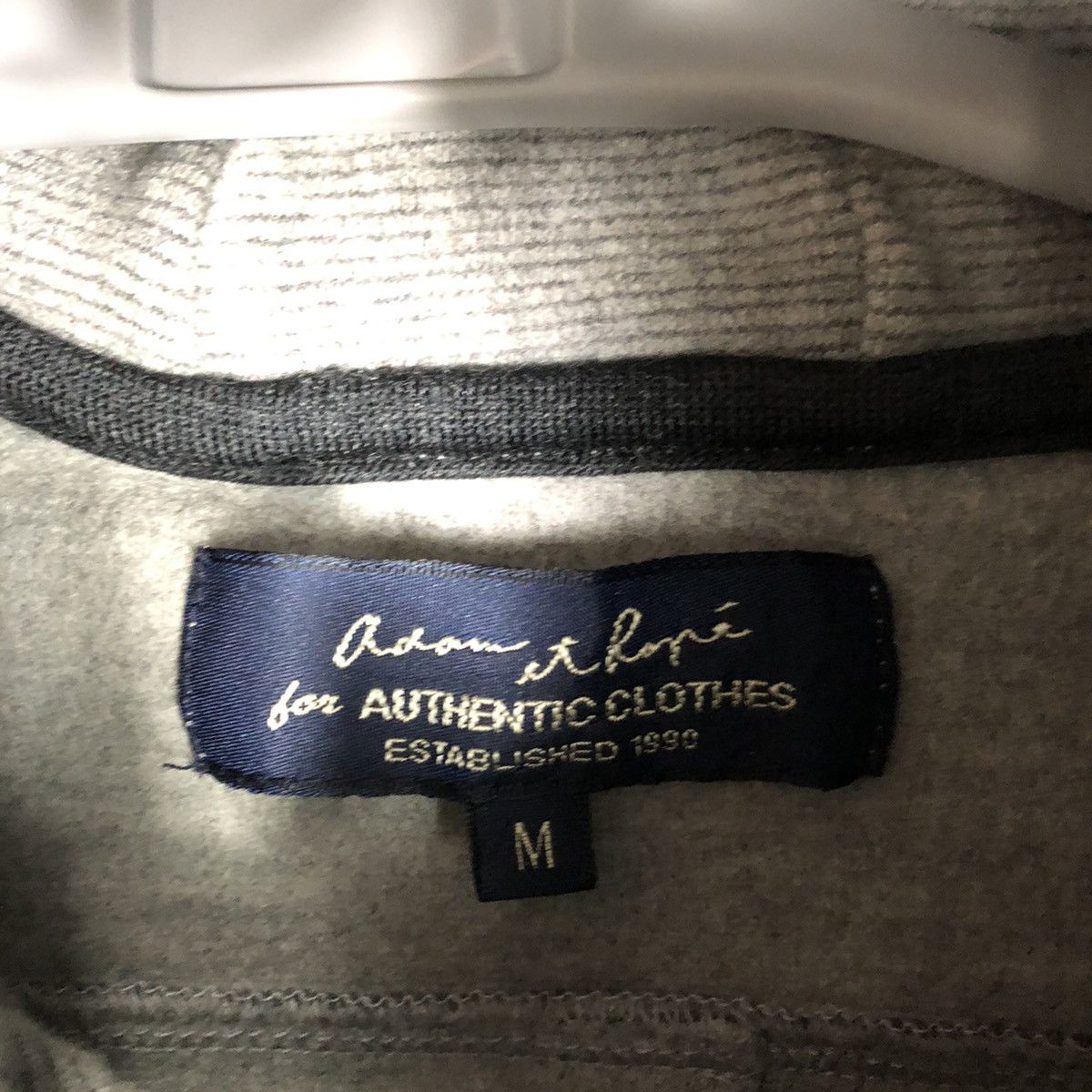 ADAM ET ROPE × Designer × Vintage Vintage Adam et Rope Zipper Plain Sweater Jacket Size US XXS / EU 40 - 12 Thumbnail