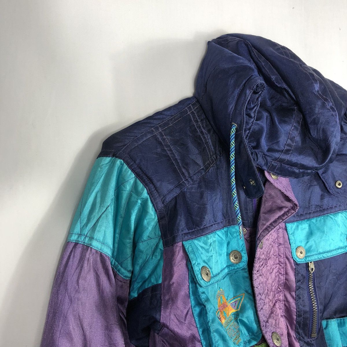 Japanese Brand × Vintage 🔥Rare🔥Vintage 1996 Estero Nice Colourful Winter Ski Jacket Size US M / EU 48-50 / 2 - 10 Thumbnail