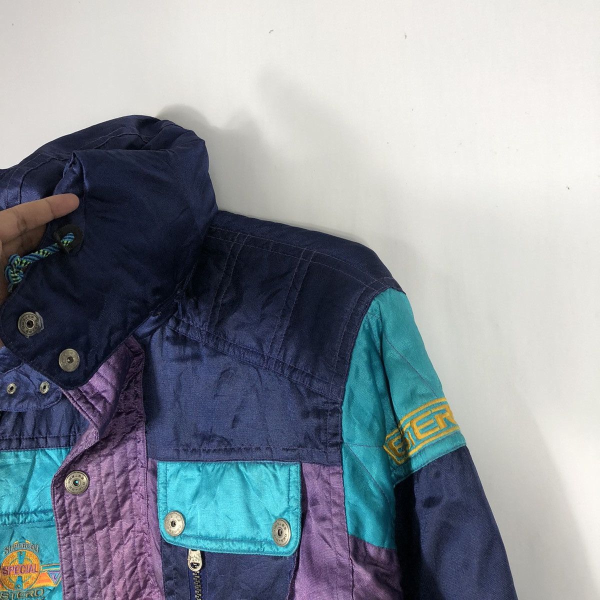 Japanese Brand × Vintage 🔥Rare🔥Vintage 1996 Estero Nice Colourful Winter Ski Jacket Size US M / EU 48-50 / 2 - 8 Thumbnail