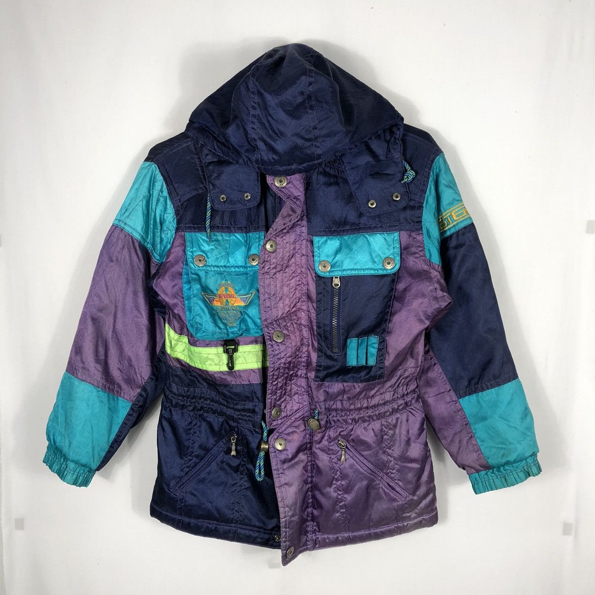 Japanese Brand × Vintage 🔥Rare🔥Vintage 1996 Estero Nice Colourful Winter Ski Jacket Size US M / EU 48-50 / 2 - 1 Thumbnail
