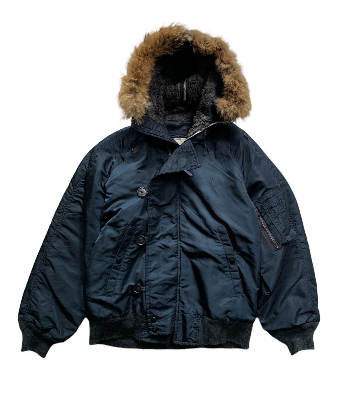 Spiewak Artic N2B bomber Fox furred hood jacket. | Grailed