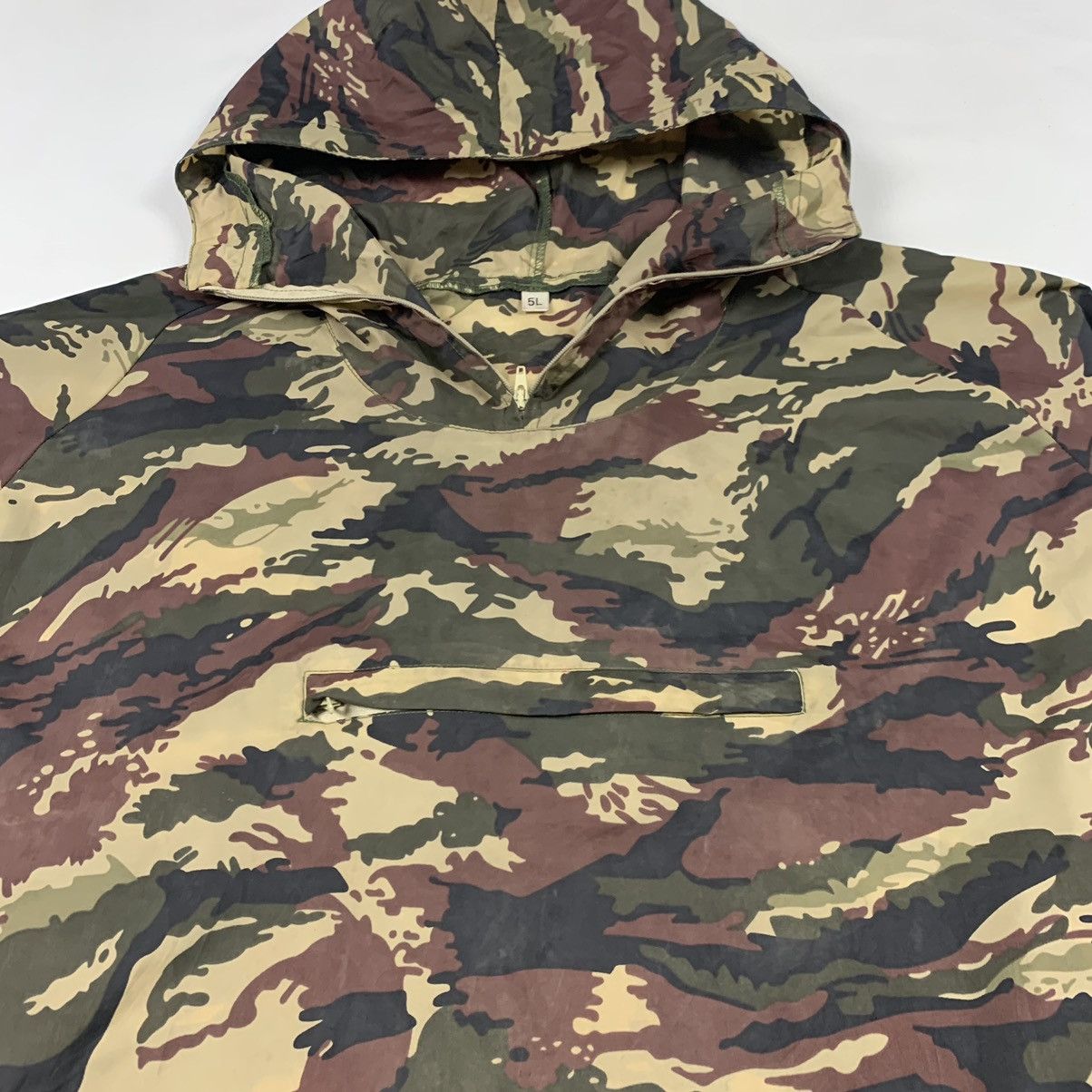 Vintage Vintage Camo Stripe Raincoat Hoodie Jacket Size US XXL / EU 58 / 5 - 5 Thumbnail