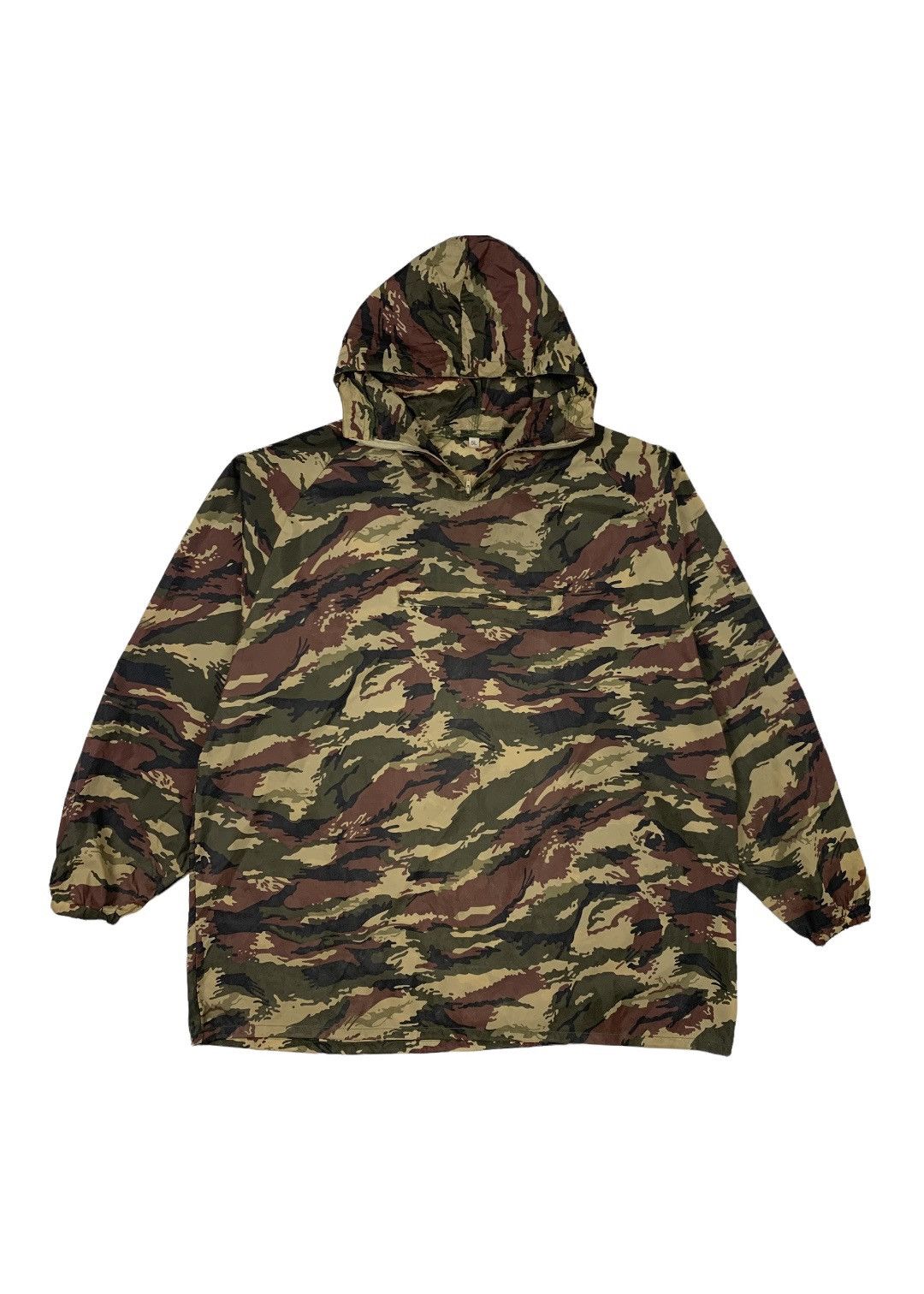 Vintage Vintage Camo Stripe Raincoat Hoodie Jacket Size US XXL / EU 58 / 5 - 1 Thumbnail