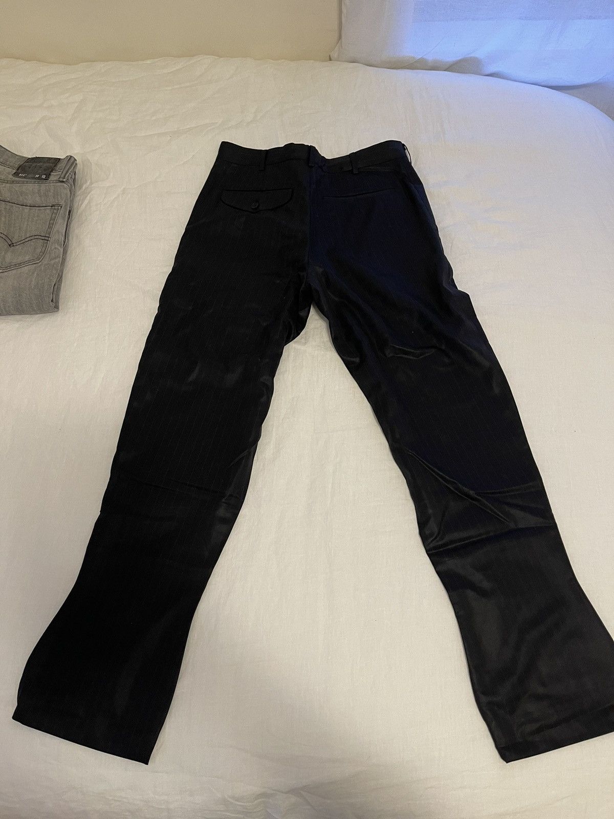 Comme des Garcons Homme Plus Pinstripe Trousers Size US 30 / EU 46 - 3 Thumbnail