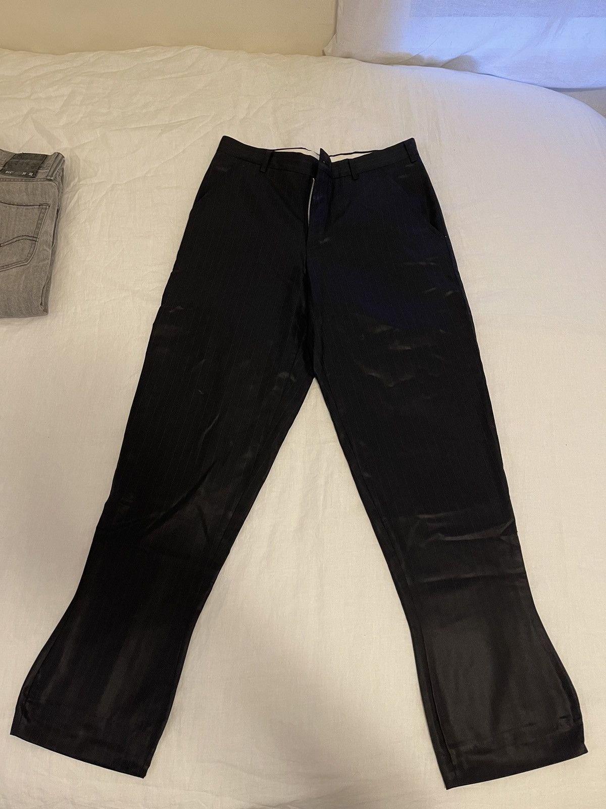 Comme des Garcons Homme Plus Pinstripe Trousers Size US 30 / EU 46 - 1 Thumbnail