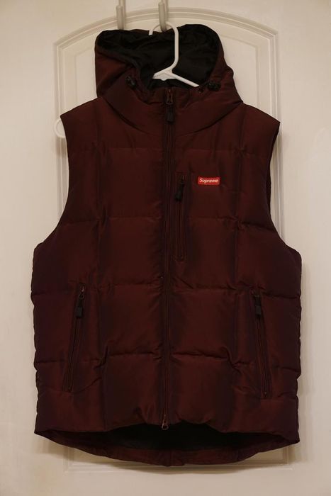 Supreme Iridescent Puffy Vest | Grailed