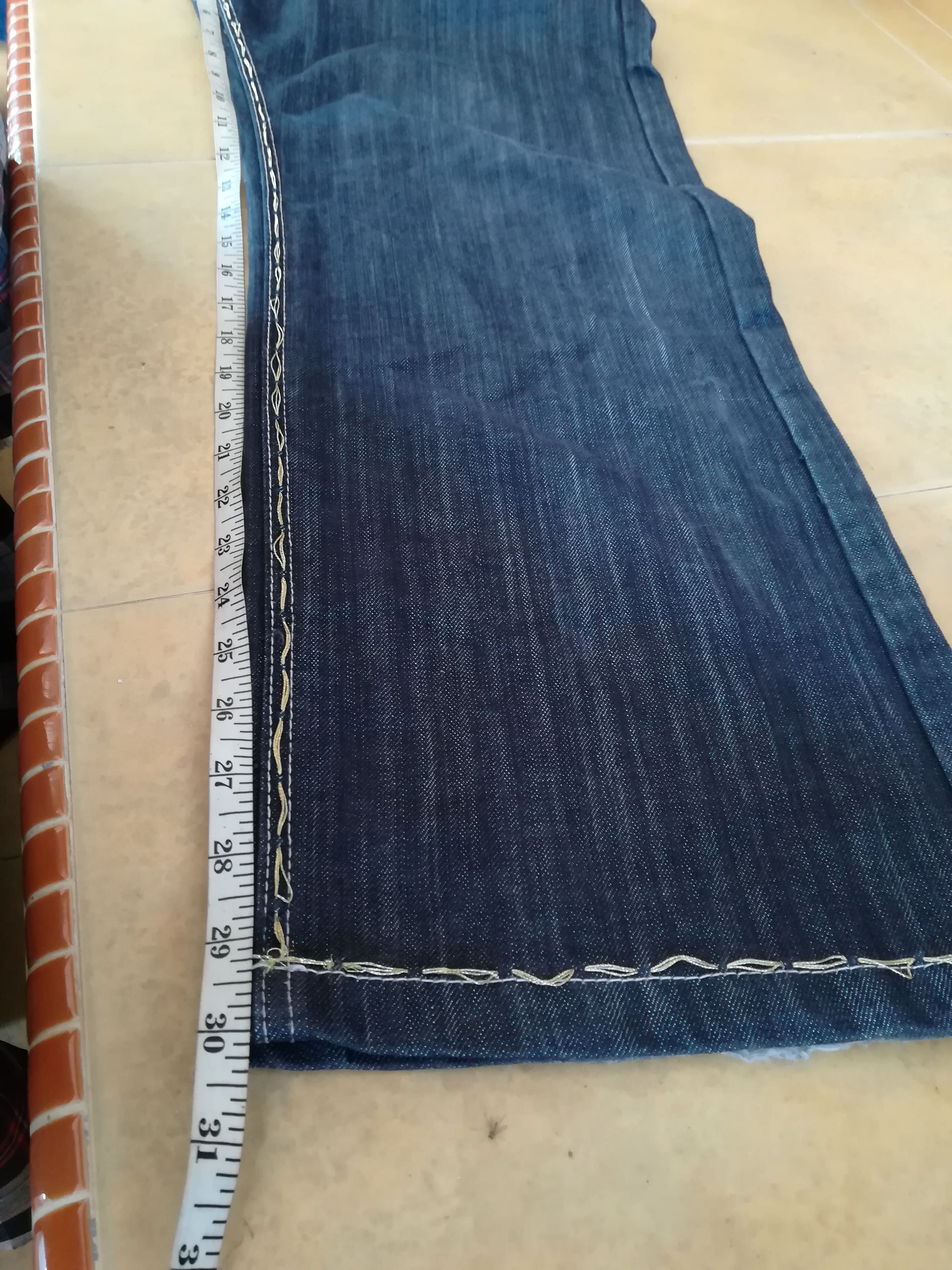 Designer Size 36 Atti Brand Dragon Embroidery Design Jeans Size US 36 / EU 52 - 17 Thumbnail