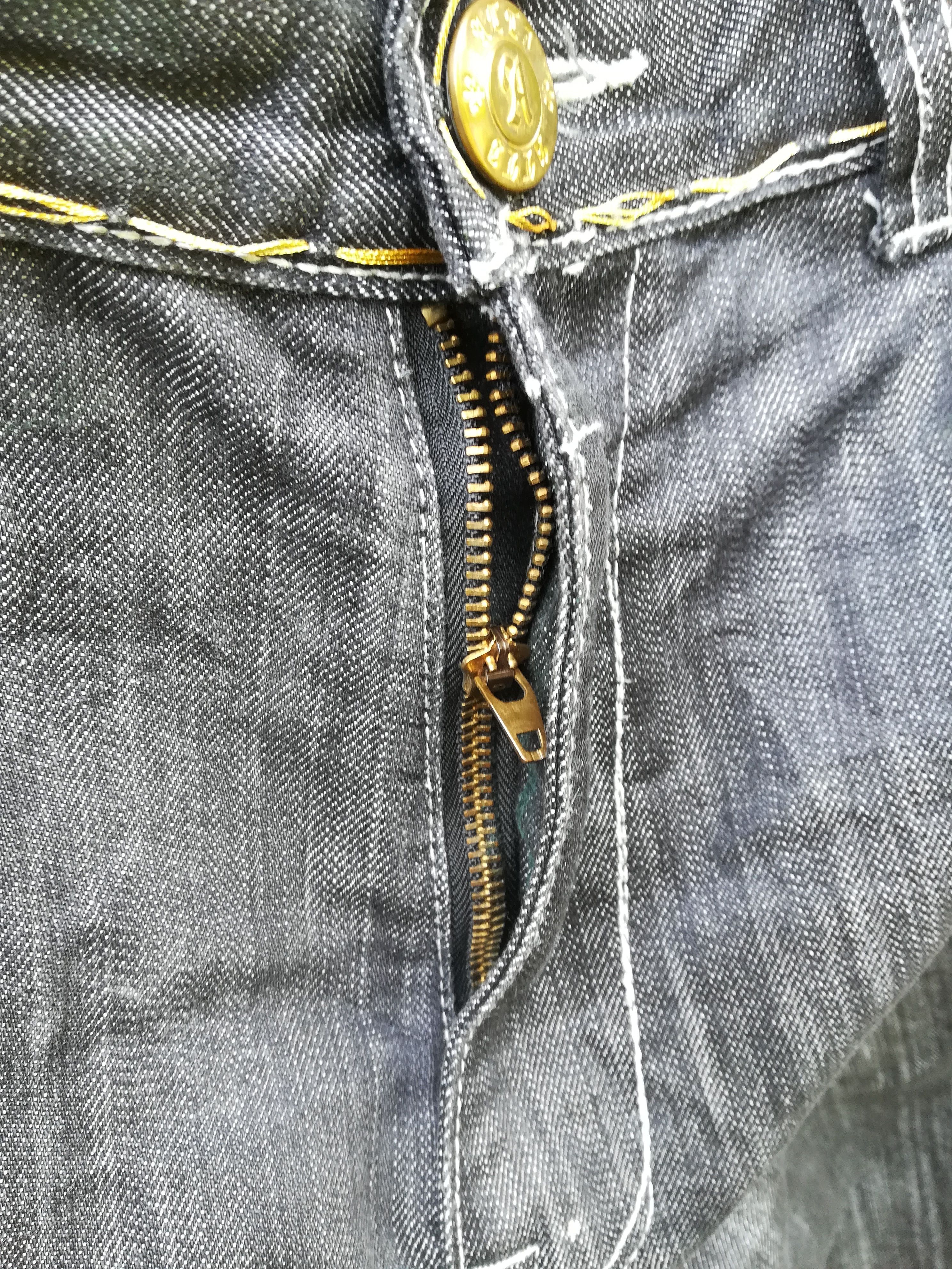 Designer Size 36 Atti Brand Dragon Embroidery Design Jeans Size US 36 / EU 52 - 7 Thumbnail