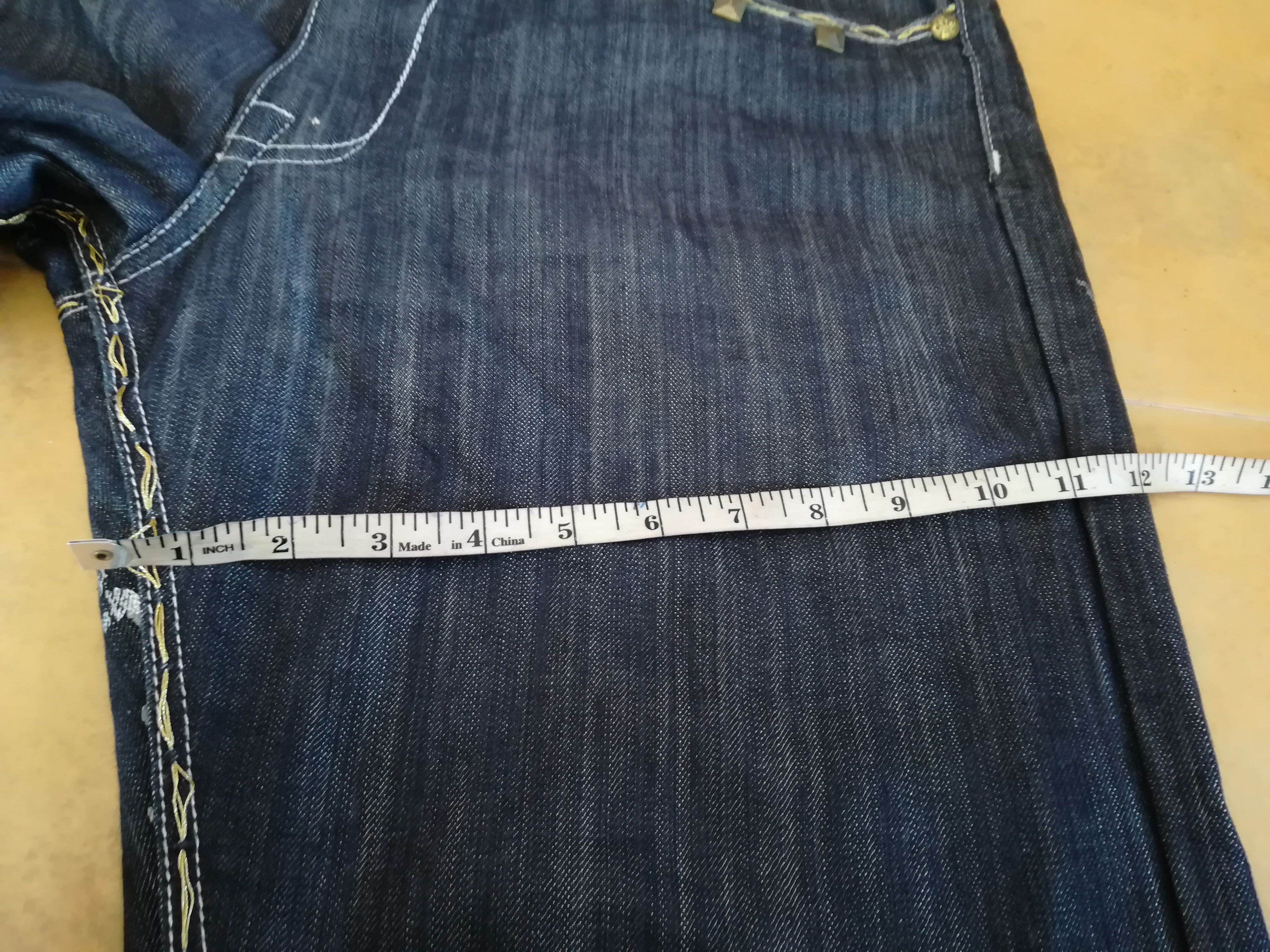 Designer Size 36 Atti Brand Dragon Embroidery Design Jeans Size US 36 / EU 52 - 15 Thumbnail
