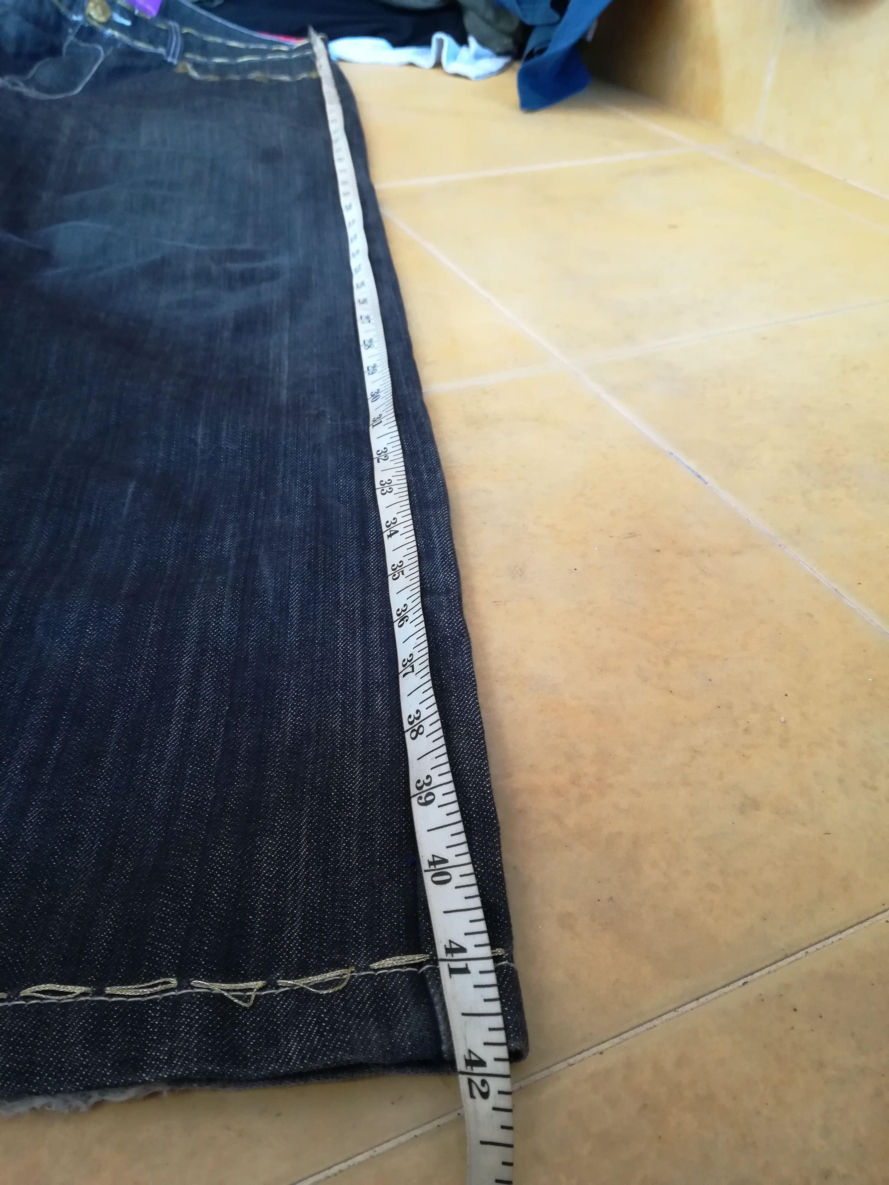 Designer Size 36 Atti Brand Dragon Embroidery Design Jeans Size US 36 / EU 52 - 18 Thumbnail