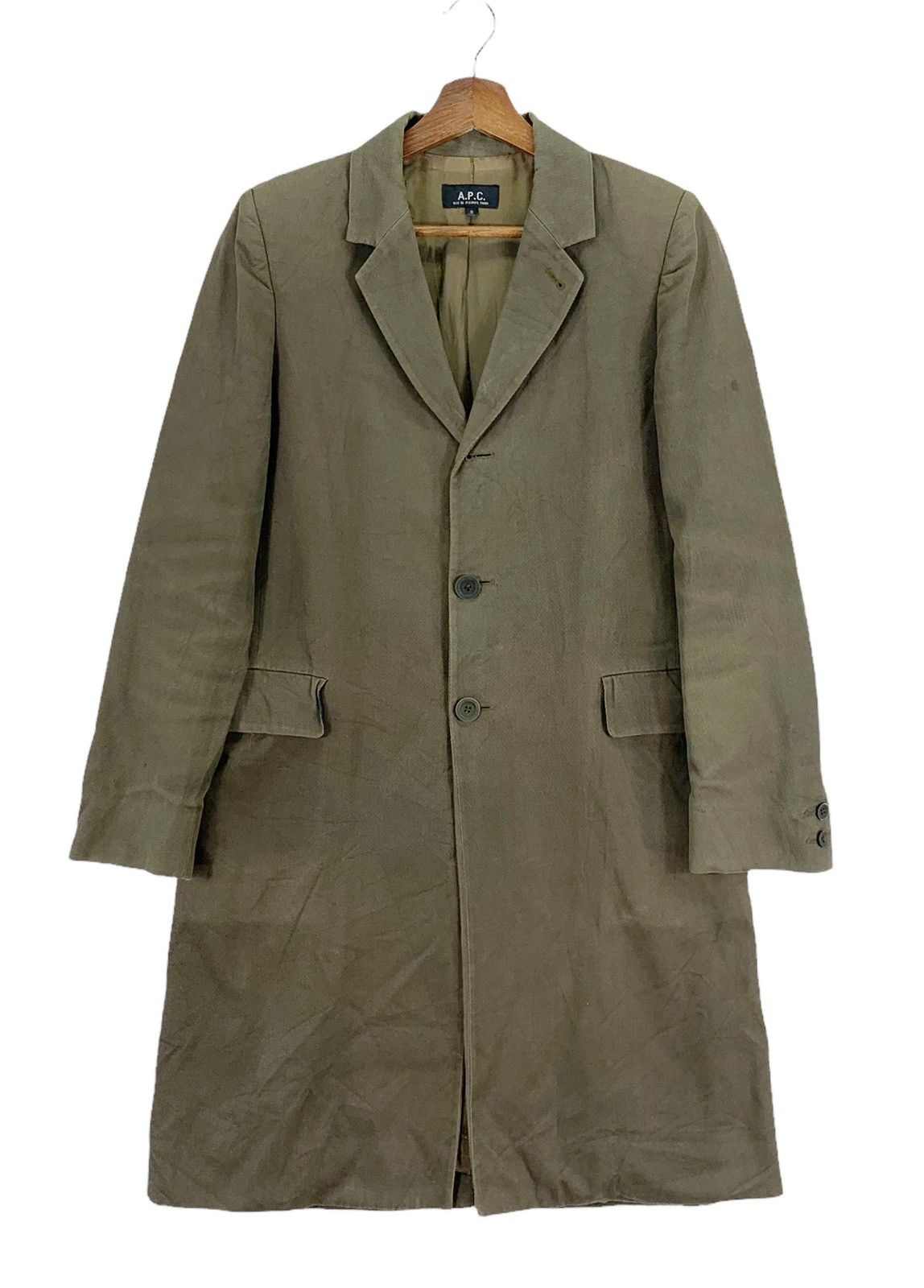 A.P.C. VINTAGE A.P.C LONG JACKET Size US S / EU 44-46 / 1 - 1 Thumbnail