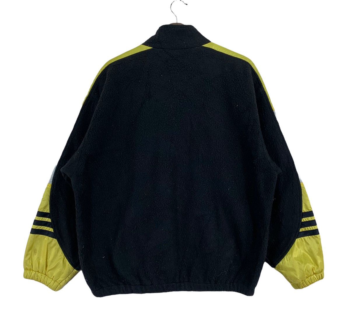 Adidas × Vintage VINTAGE ADIDAS FLEECE NYLON SWEATER Size US M / EU 48-50 / 2 - 9 Thumbnail