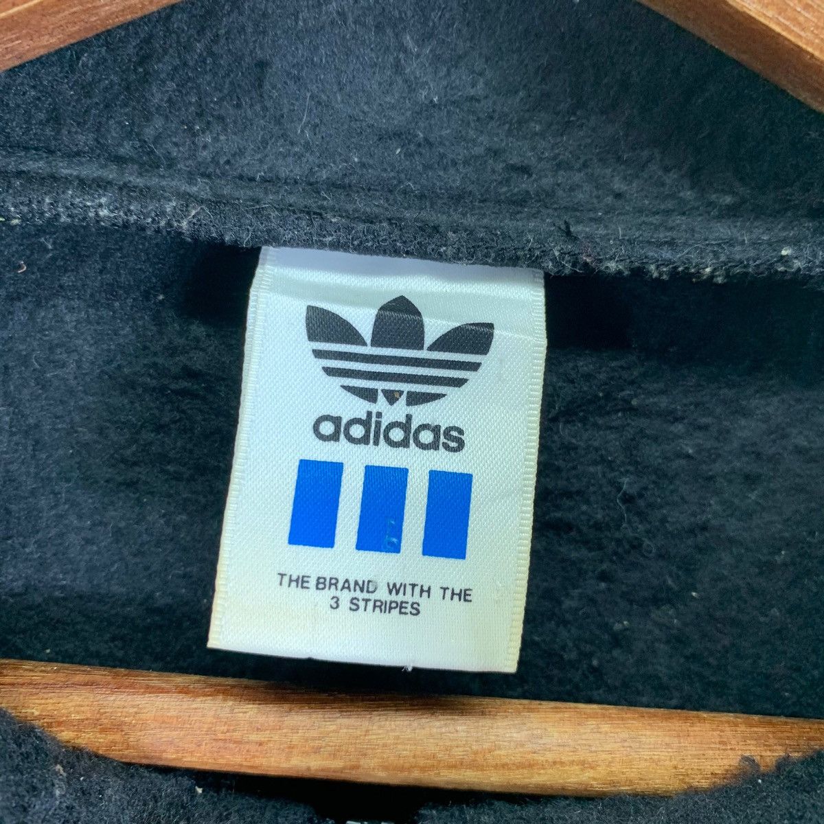 Adidas × Vintage VINTAGE ADIDAS FLEECE NYLON SWEATER Size US M / EU 48-50 / 2 - 5 Thumbnail