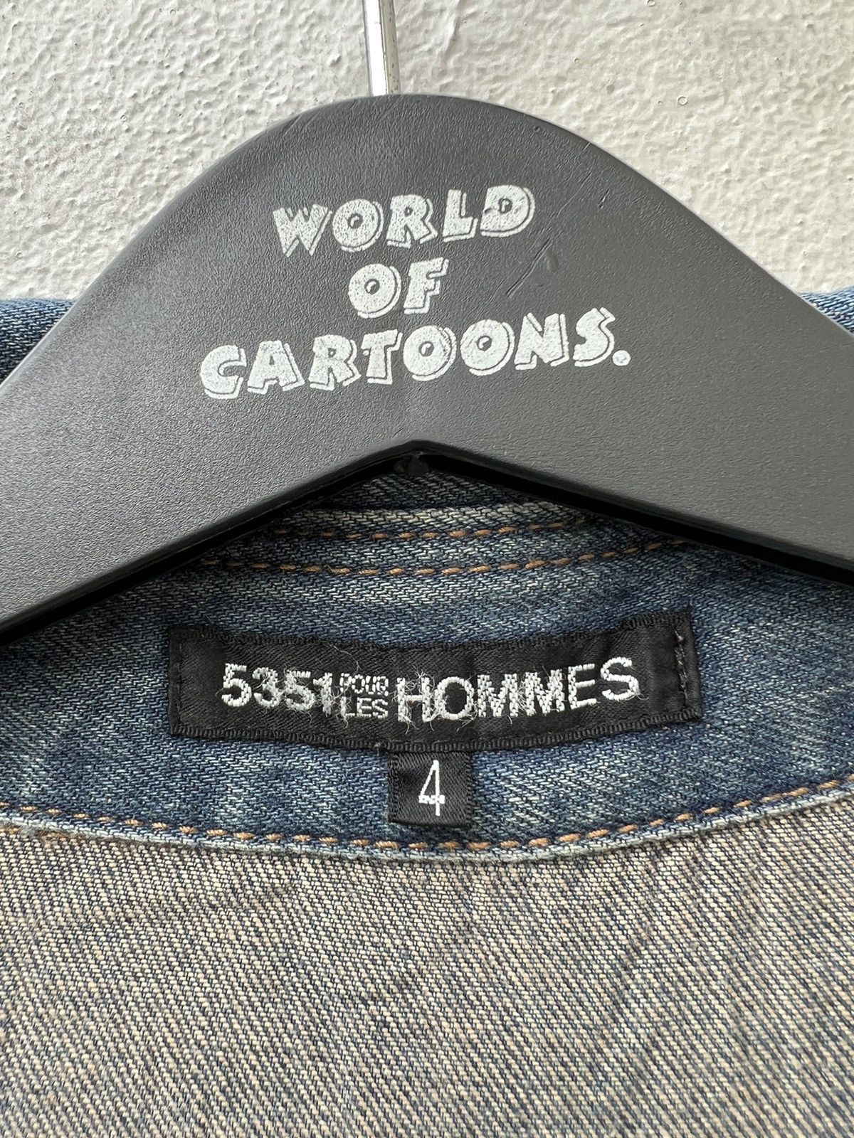 5351 POUR LES HOMMES 5351 Pour Les Homme Japan Denim Western Shirt Size US M / EU 48-50 / 2 - 17 Thumbnail