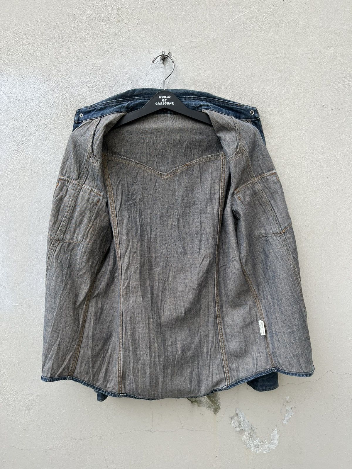 5351 POUR LES HOMMES 5351 Pour Les Homme Japan Denim Western Shirt Size US M / EU 48-50 / 2 - 16 Thumbnail