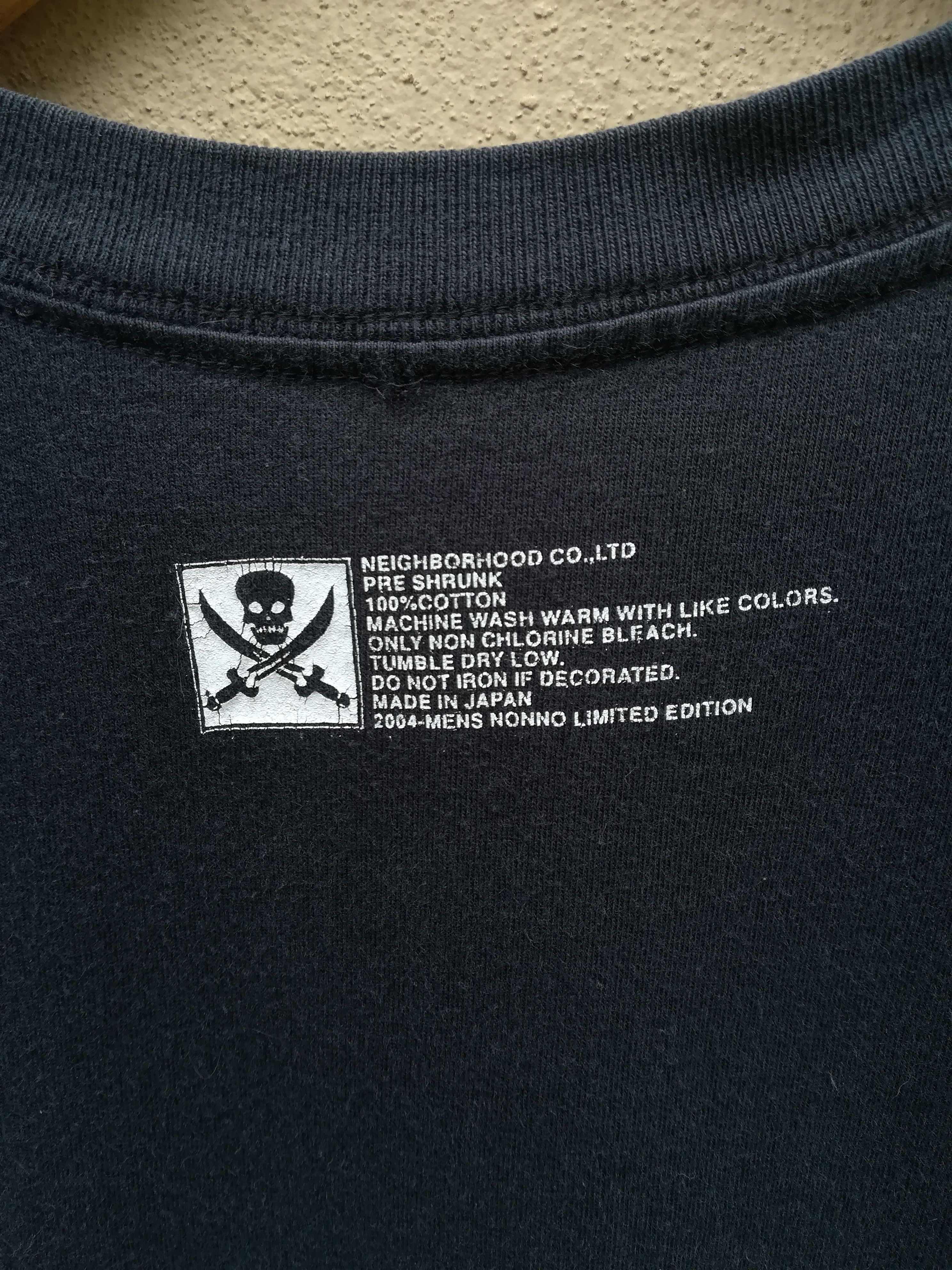 Japanese Brand × Neighborhood Vintage 2004 Neighboorhood Humanity Justice Freedom Tee Size US M / EU 48-50 / 2 - 2 Thumbnail