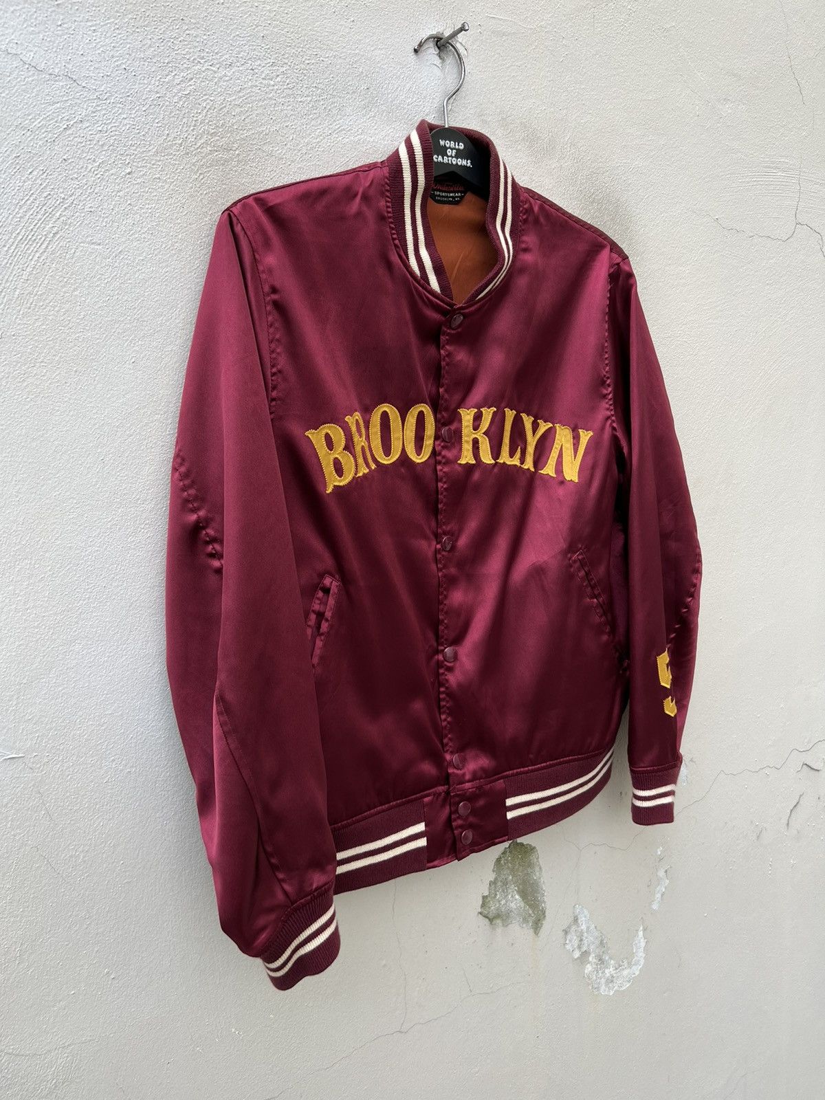 Whitesville Whitesville Japan Polyester Satin Brooklyn Bomber Jacket Size US M / EU 48-50 / 2 - 11 Thumbnail