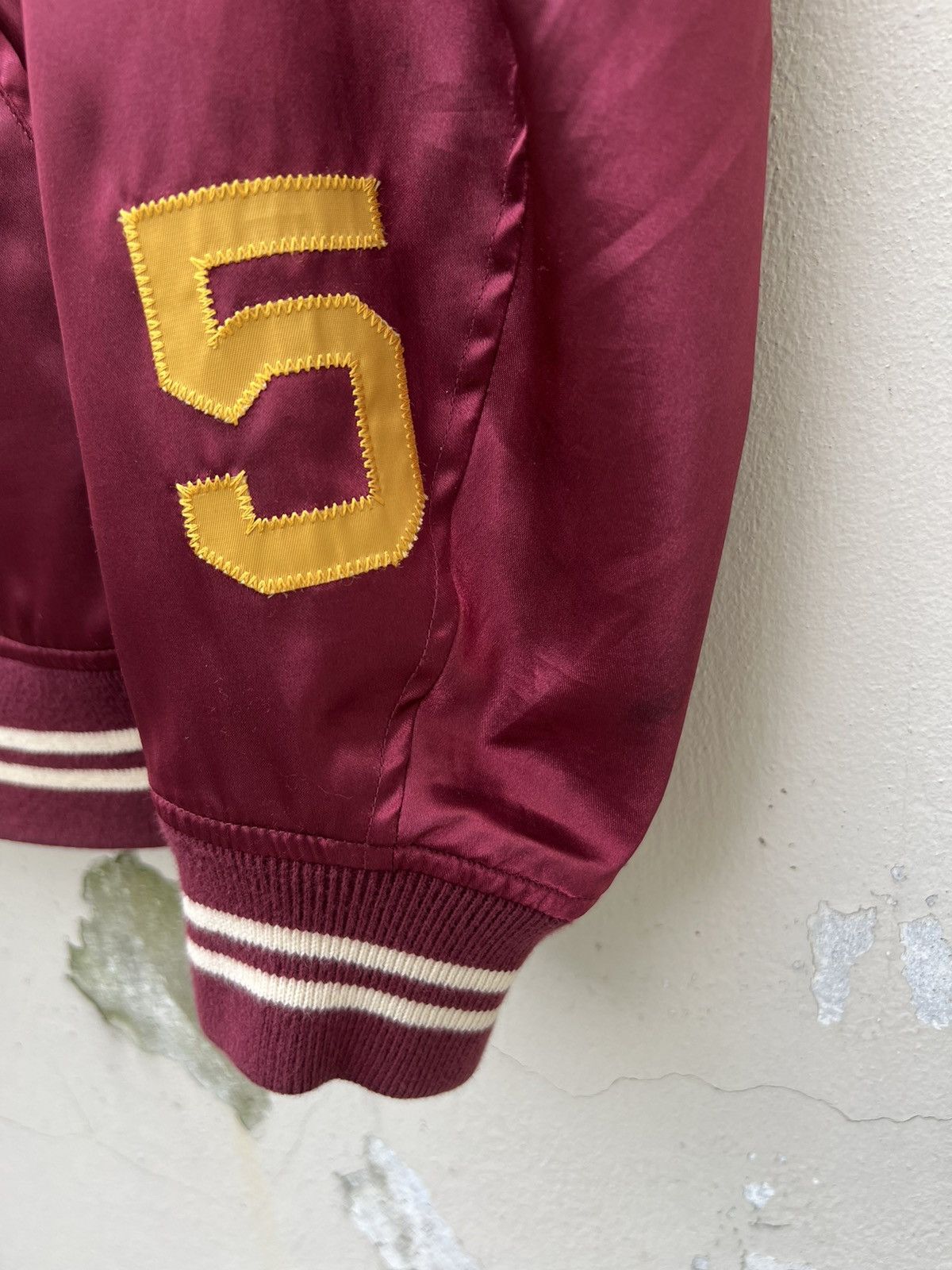 Whitesville Whitesville Japan Polyester Satin Brooklyn Bomber Jacket Size US M / EU 48-50 / 2 - 10 Thumbnail