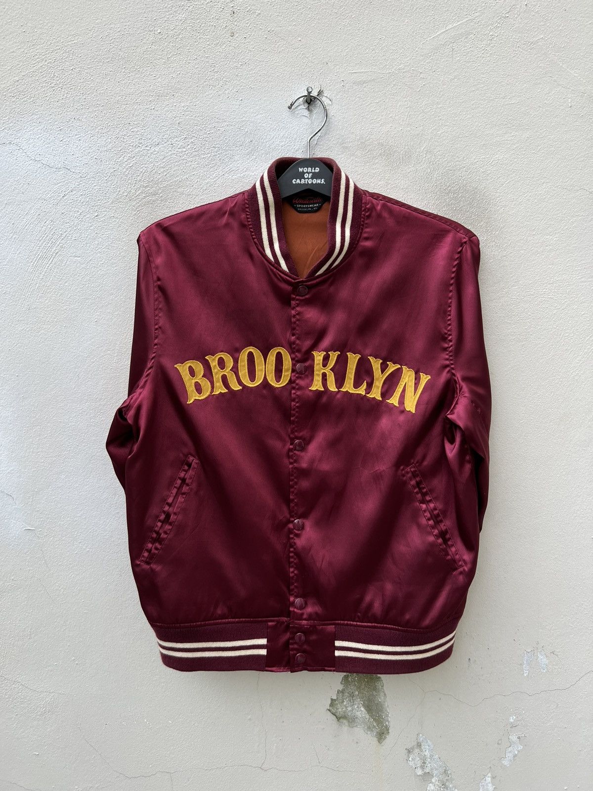 Whitesville Whitesville Japan Polyester Satin Brooklyn Bomber Jacket Size US M / EU 48-50 / 2 - 12 Thumbnail