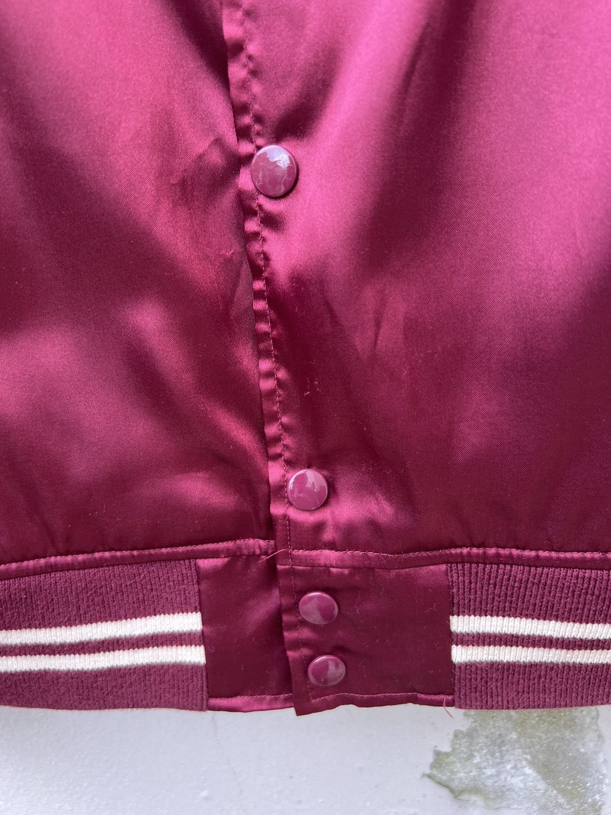 Whitesville Whitesville Japan Polyester Satin Brooklyn Bomber Jacket Size US M / EU 48-50 / 2 - 8 Thumbnail