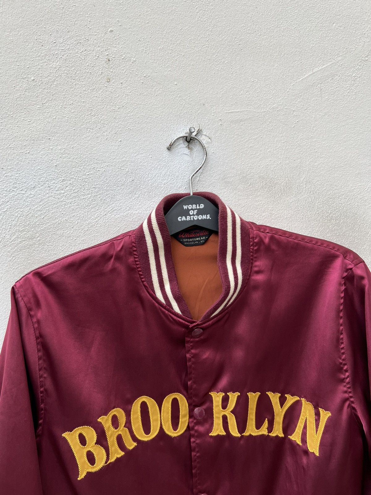 Whitesville Whitesville Japan Polyester Satin Brooklyn Bomber Jacket Size US M / EU 48-50 / 2 - 7 Thumbnail