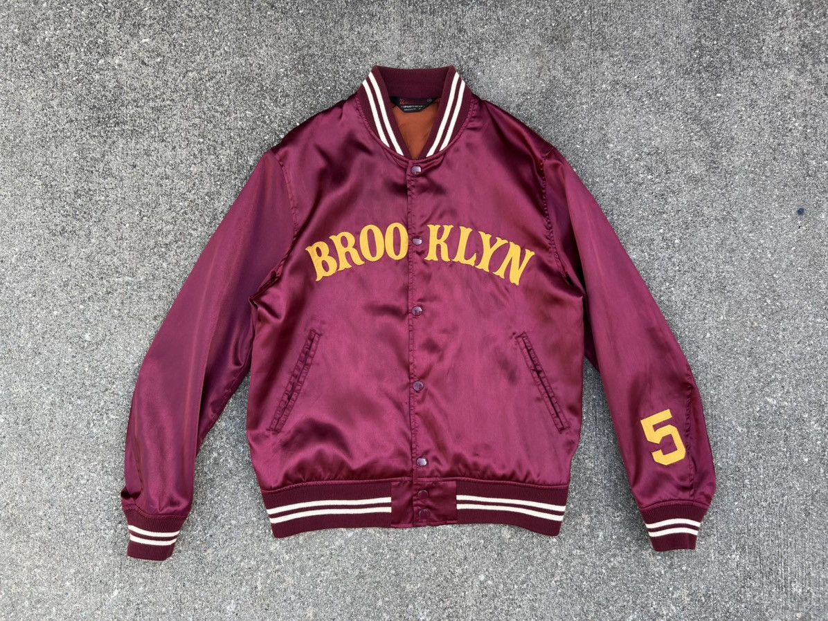 Whitesville Whitesville Japan Polyester Satin Brooklyn Bomber Jacket Size US M / EU 48-50 / 2 - 1 Thumbnail