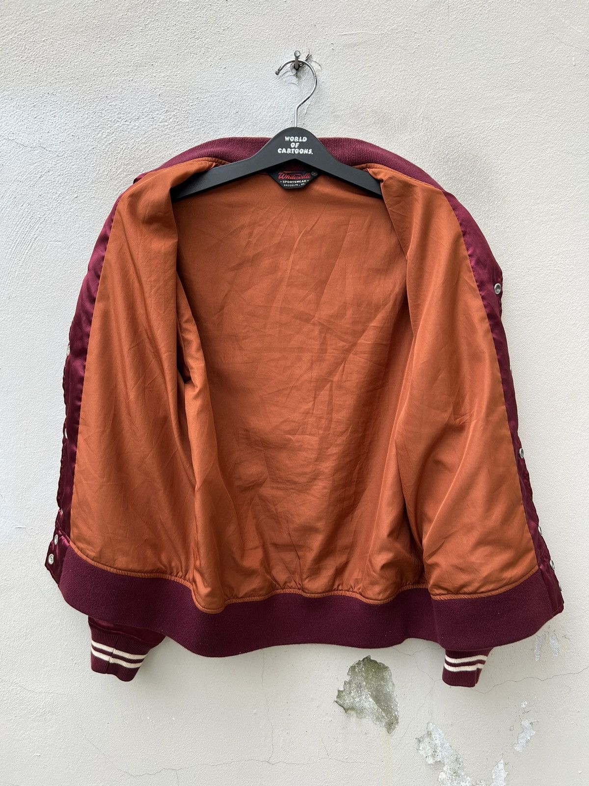 Whitesville Whitesville Japan Polyester Satin Brooklyn Bomber Jacket Size US M / EU 48-50 / 2 - 16 Thumbnail