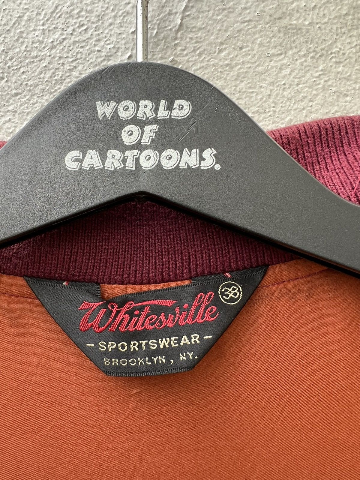 Whitesville Whitesville Japan Polyester Satin Brooklyn Bomber Jacket Size US M / EU 48-50 / 2 - 17 Thumbnail