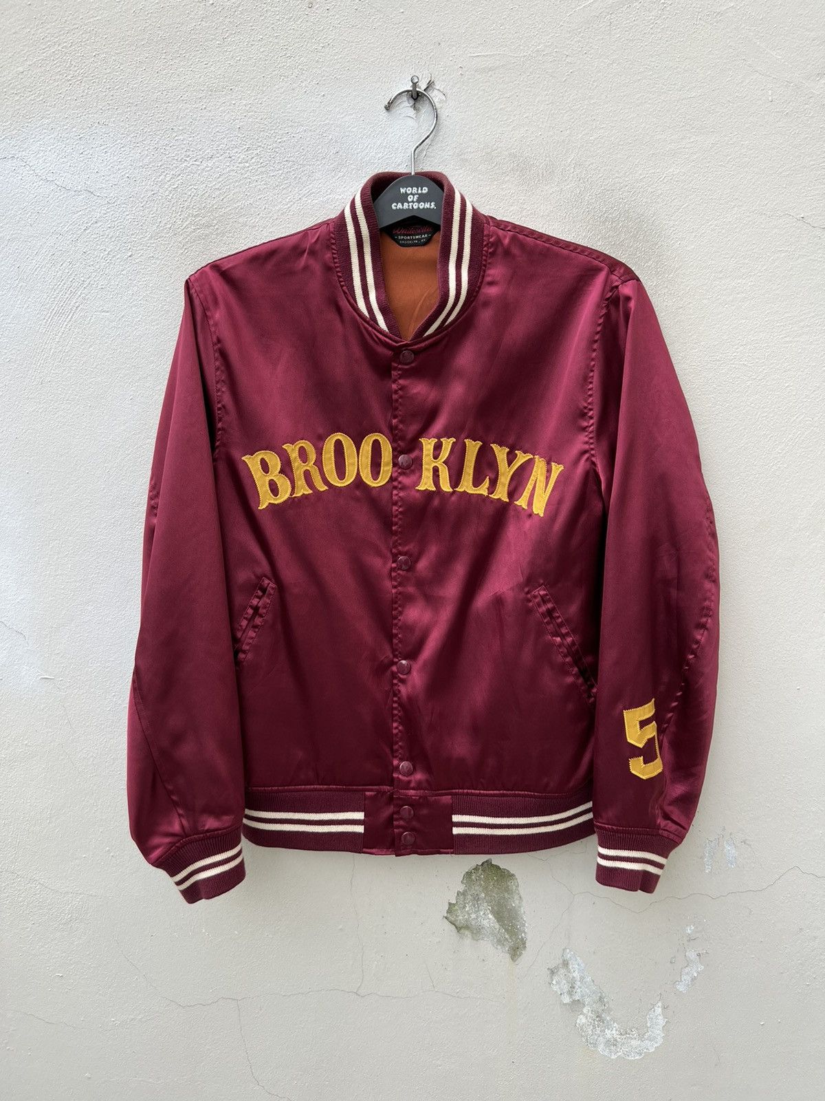 Whitesville Whitesville Japan Polyester Satin Brooklyn Bomber Jacket Size US M / EU 48-50 / 2 - 6 Thumbnail