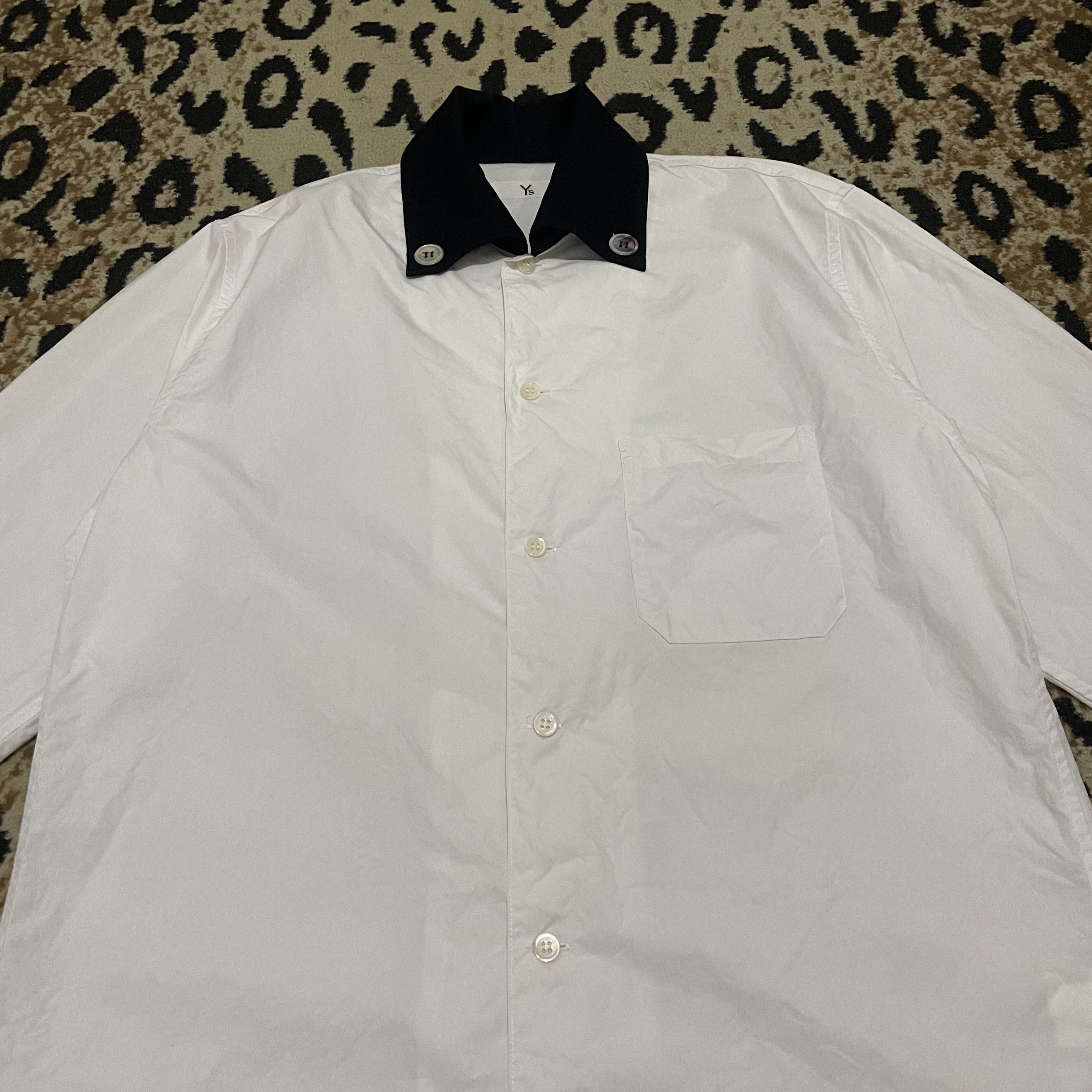 Yohji Yamamoto Yohji Yamamoto Y’s Button Ups Shirts Size US L / EU 52-54 / 3 - 2 Thumbnail