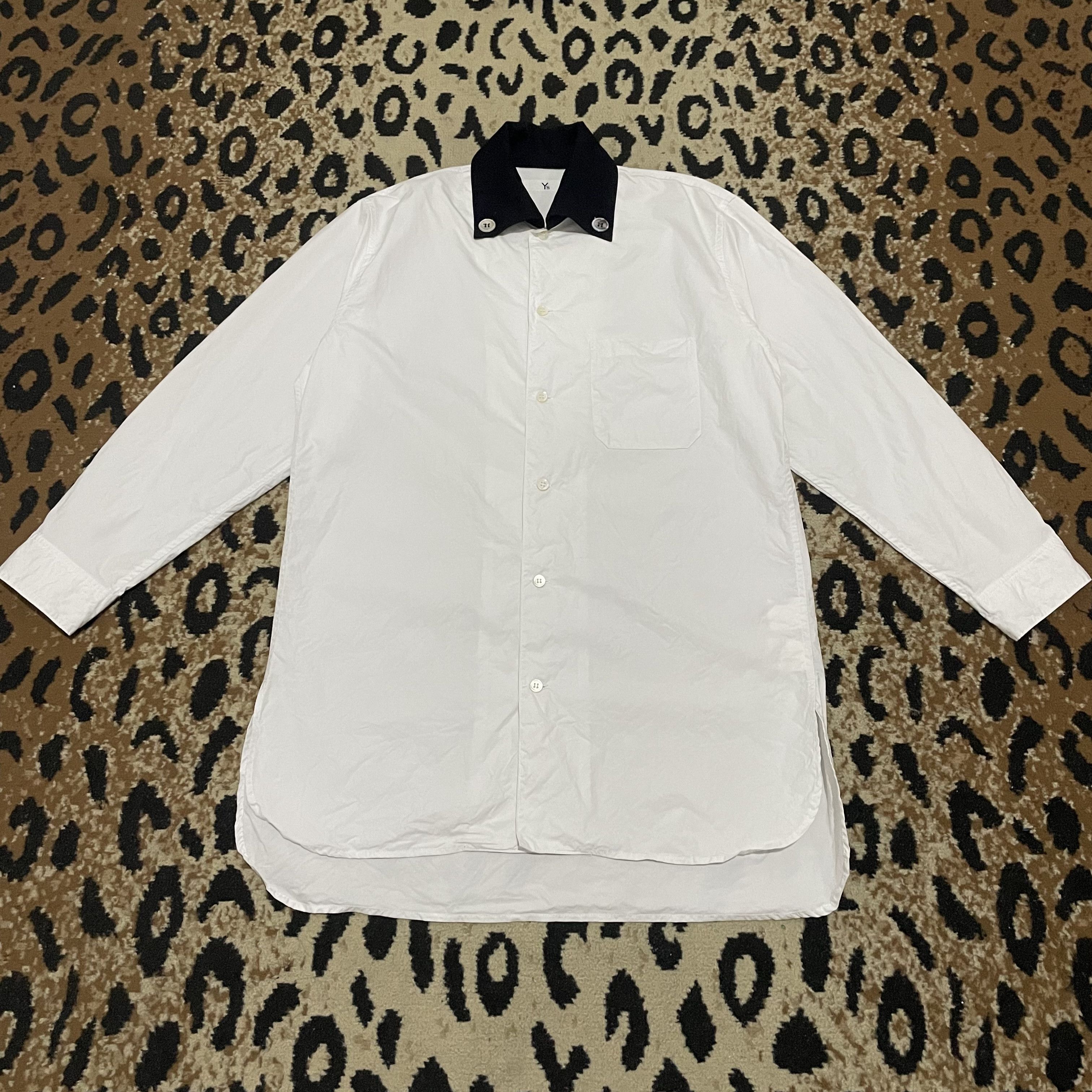 Yohji Yamamoto Yohji Yamamoto Y’s Button Ups Shirts Size US L / EU 52-54 / 3 - 1 Thumbnail