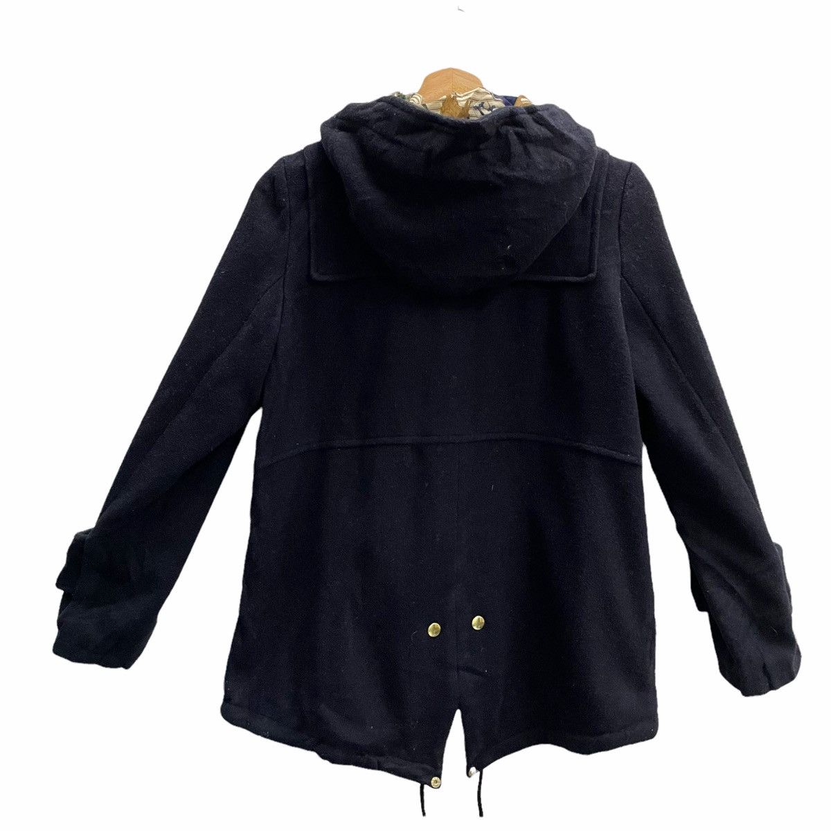 Issey Miyake × Japanese Brand × Ne-Net 💥Issey Miyake Ne-net Duffel Toggle Button Hoodie Jacket Size S / US 4 / IT 40 - 5 Thumbnail