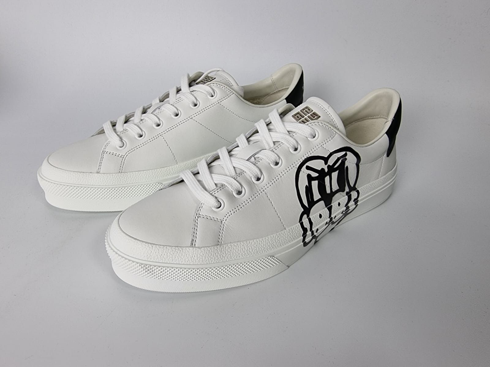 Givenchy City Sport White Sneakers New 42