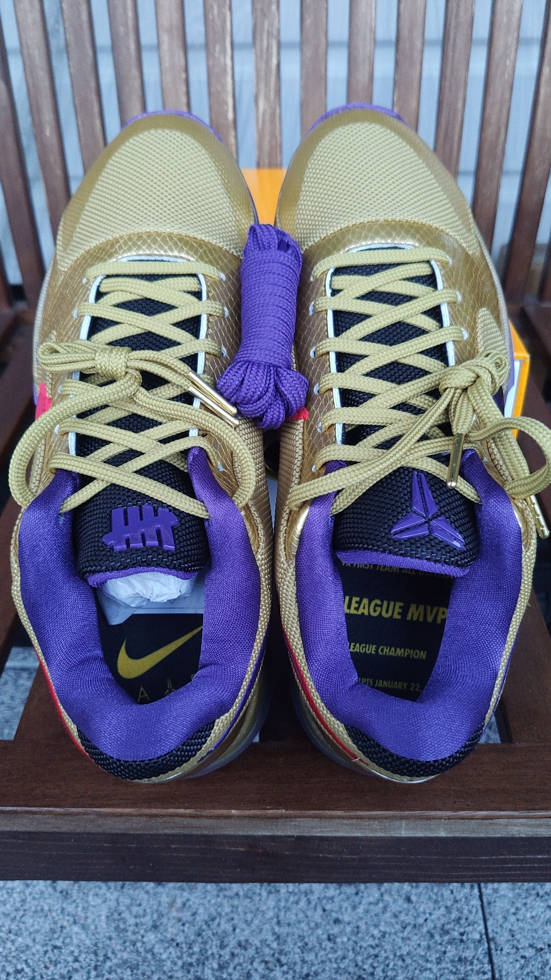 Nike Kobe V Protro Undefeated Hall of Fame