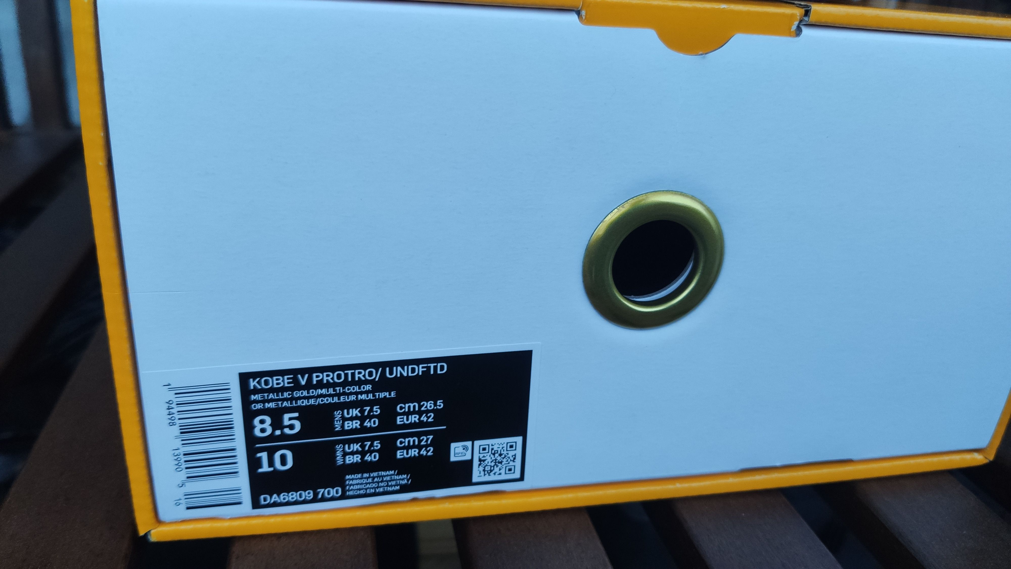Nike Nike Kobe V 5 Protro Undefeated Hall of Fame Size US 8.5 / EU 41-42 - 10 Thumbnail