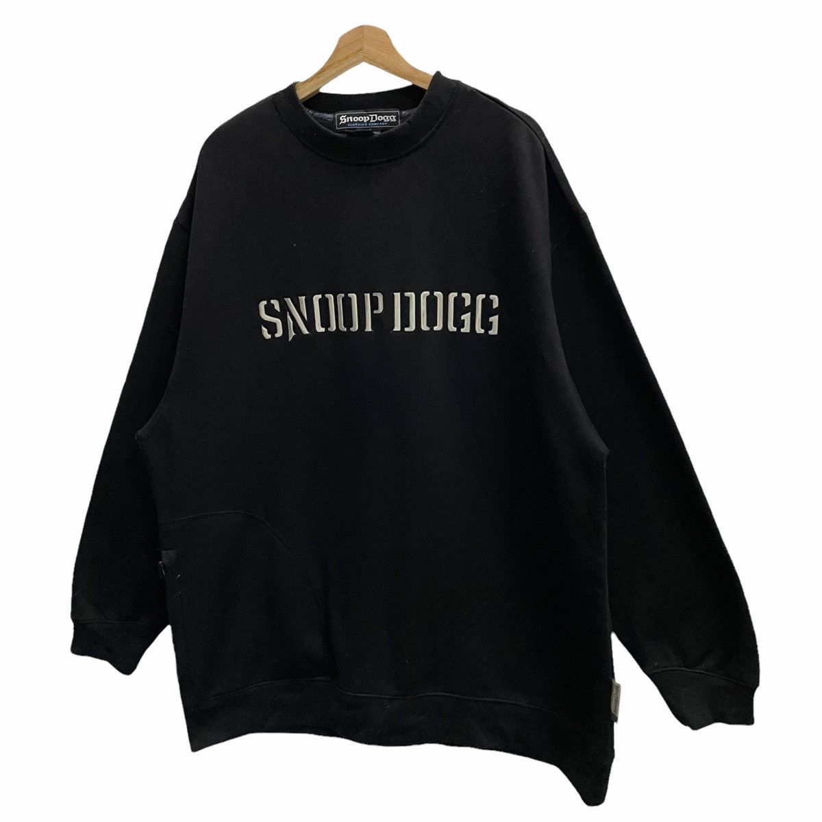 Rap Tees 🔥Rare 80s SNOOP DOGG Big Logo Embroidered Spellout Size US XL / EU 56 / 4 - 3 Thumbnail