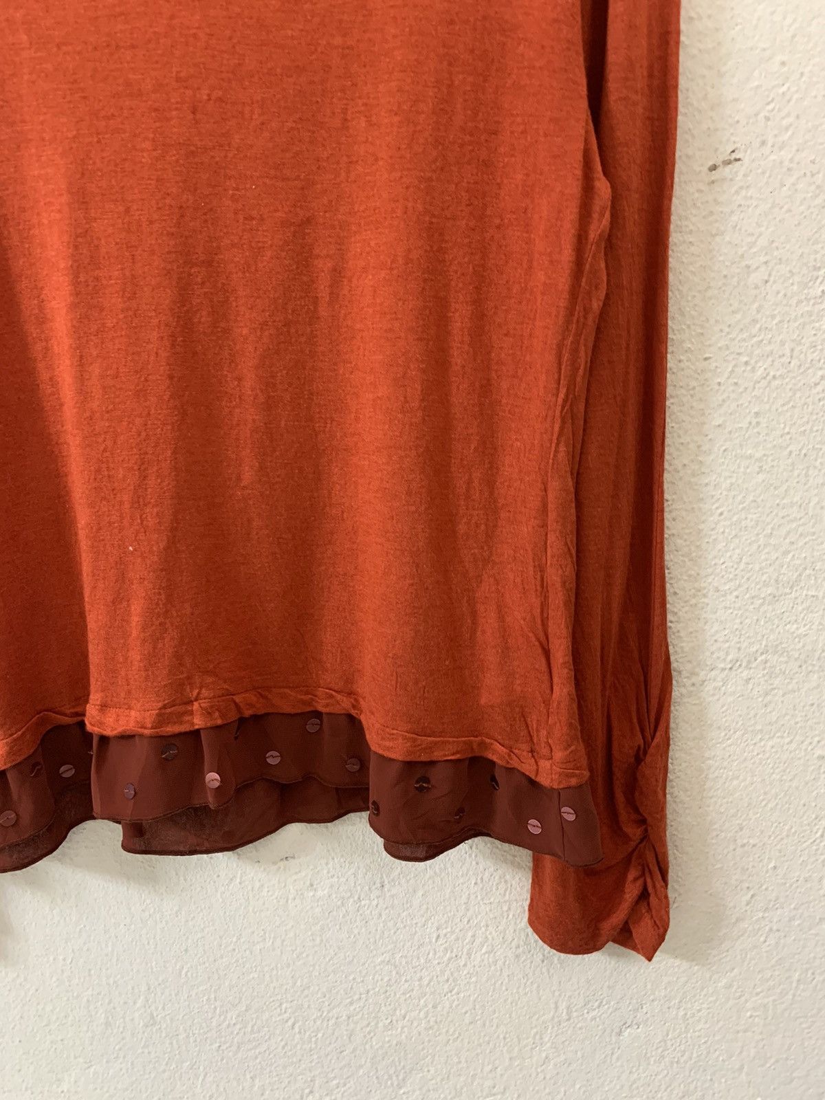 Sonia Rykiel Sonia by Sonia Rykiel Long Sleeve Tee Size M / US 6-8 / IT 42-44 - 8 Thumbnail