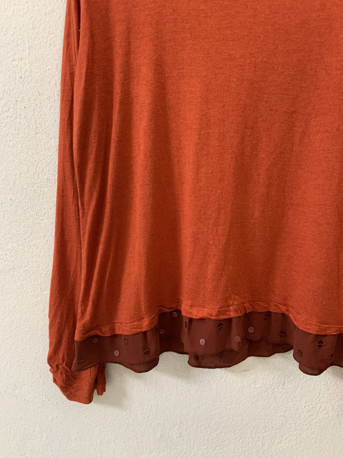 Sonia Rykiel Sonia by Sonia Rykiel Long Sleeve Tee Size M / US 6-8 / IT 42-44 - 9 Thumbnail