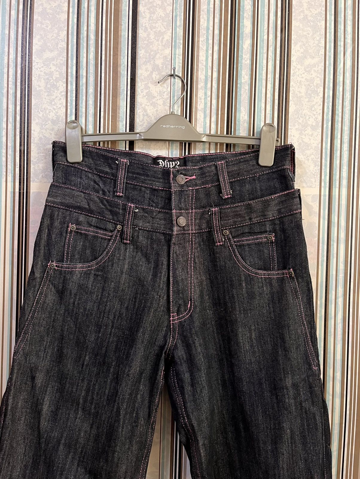 Japanese Brand dhp2 tartan proto punk #C2 Size US 31 - 4 Thumbnail