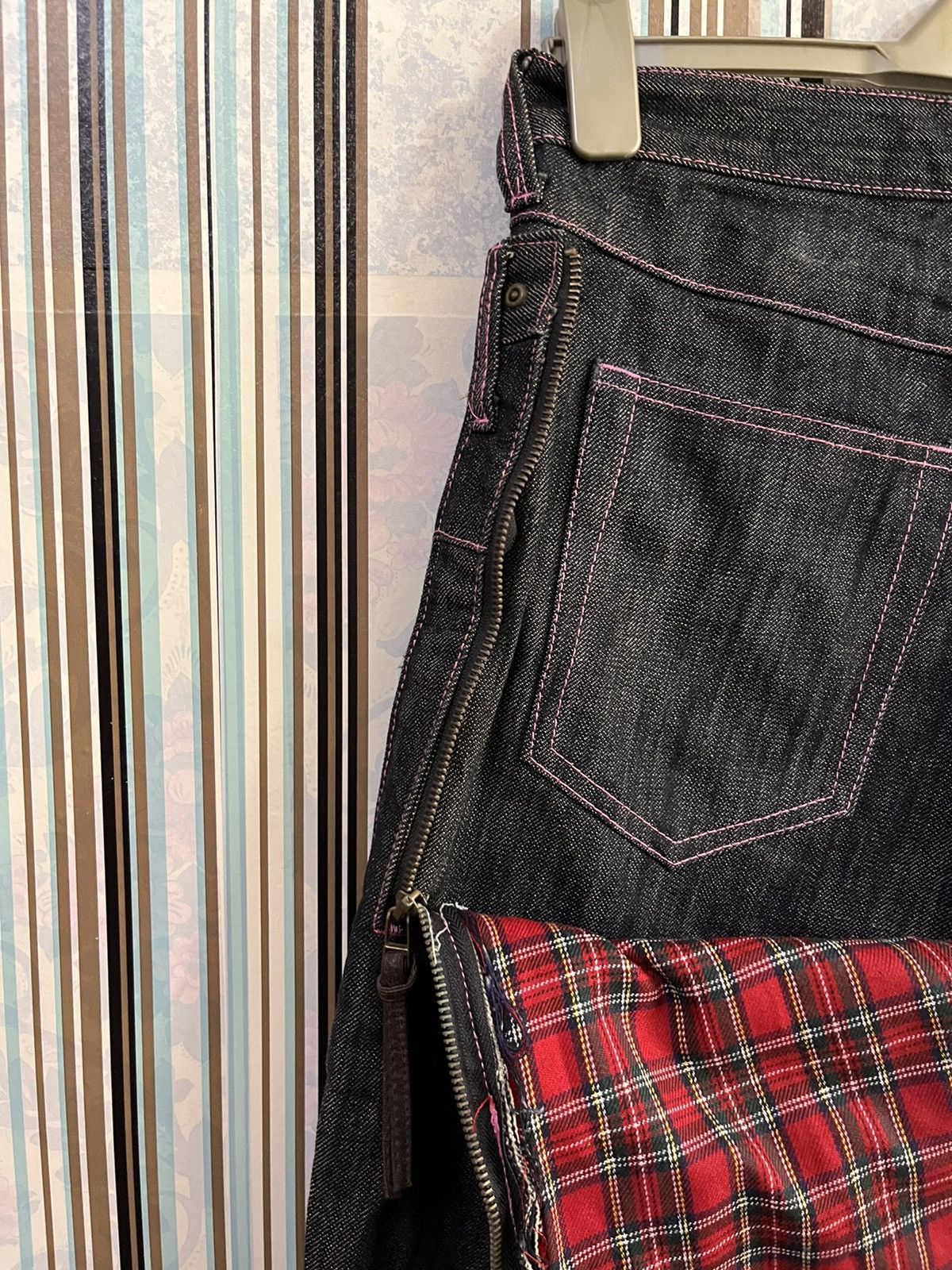 Japanese Brand dhp2 tartan proto punk #C2 Size US 31 - 8 Thumbnail